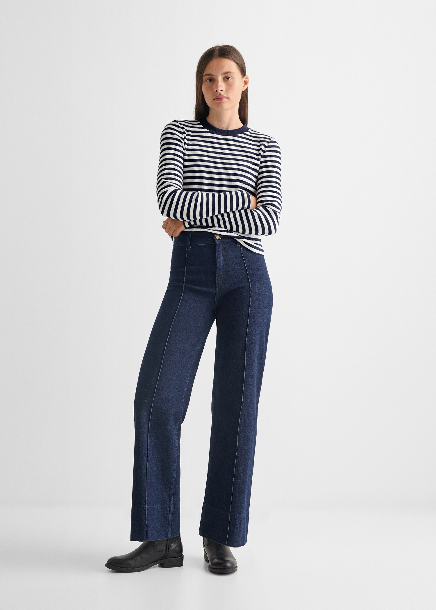 Striped long sleeves t-shirt - General plane