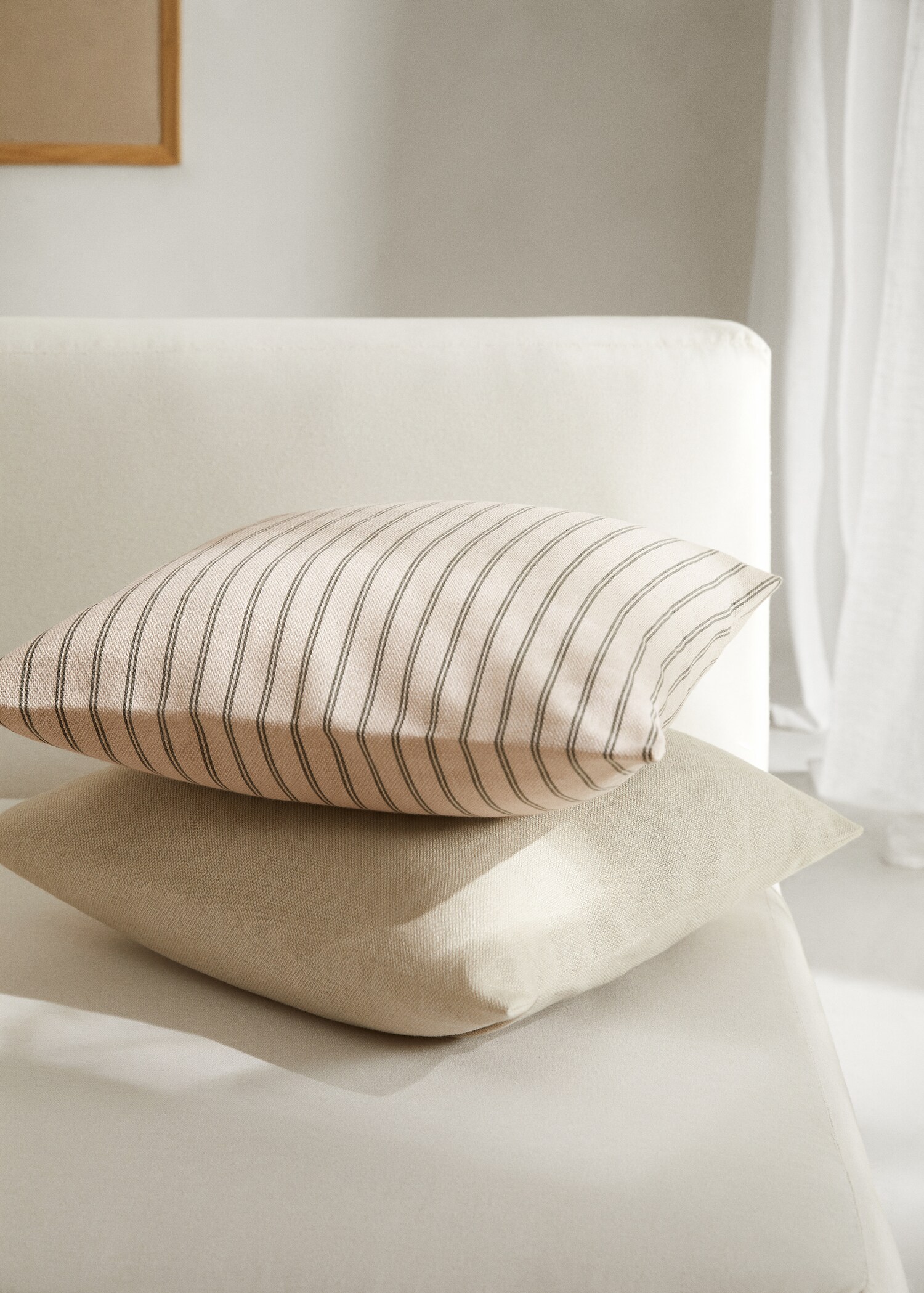 Housse de coussin rayures 45x45 cm - Plan général