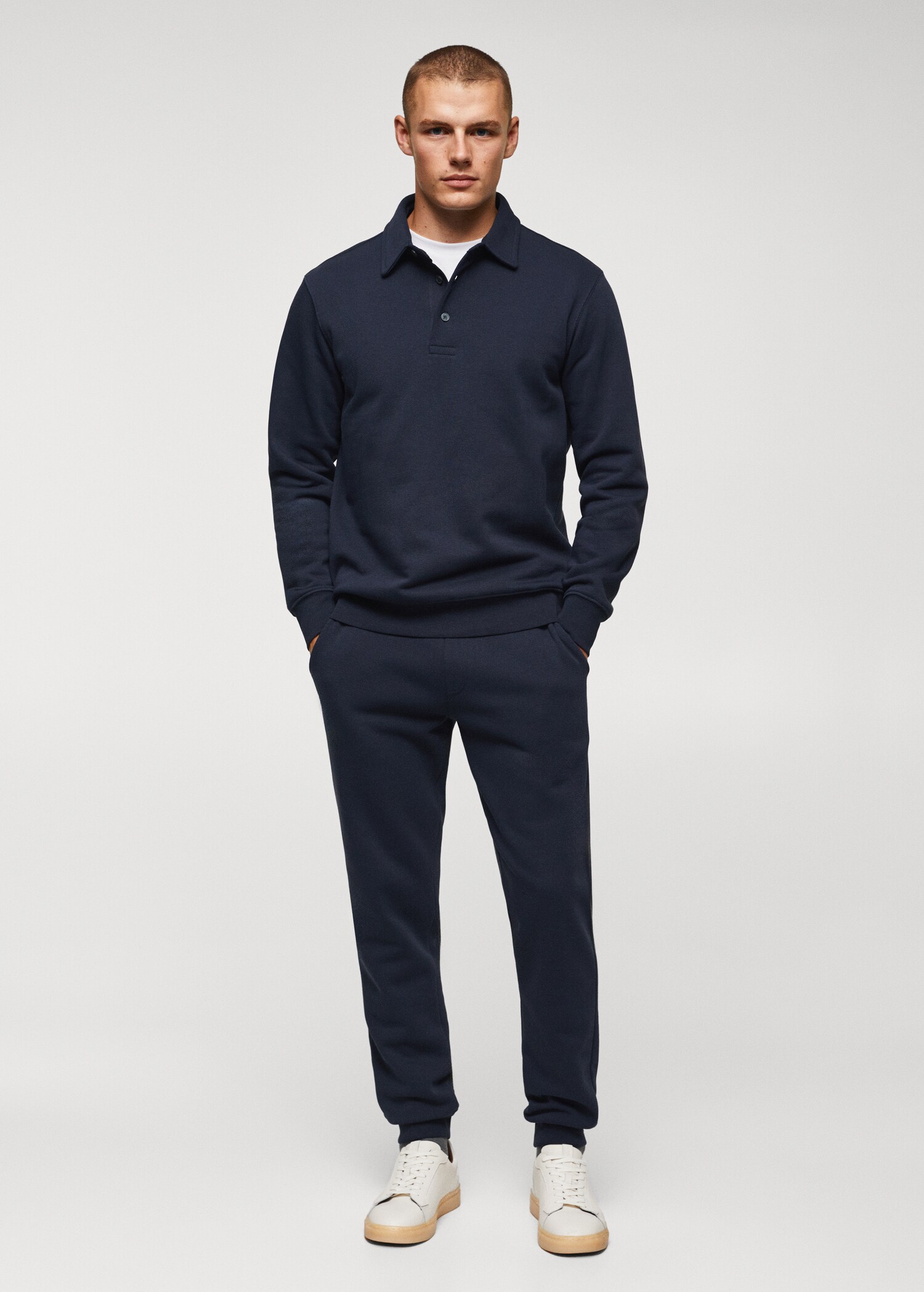 Cotton polo sweatshirt - General plane