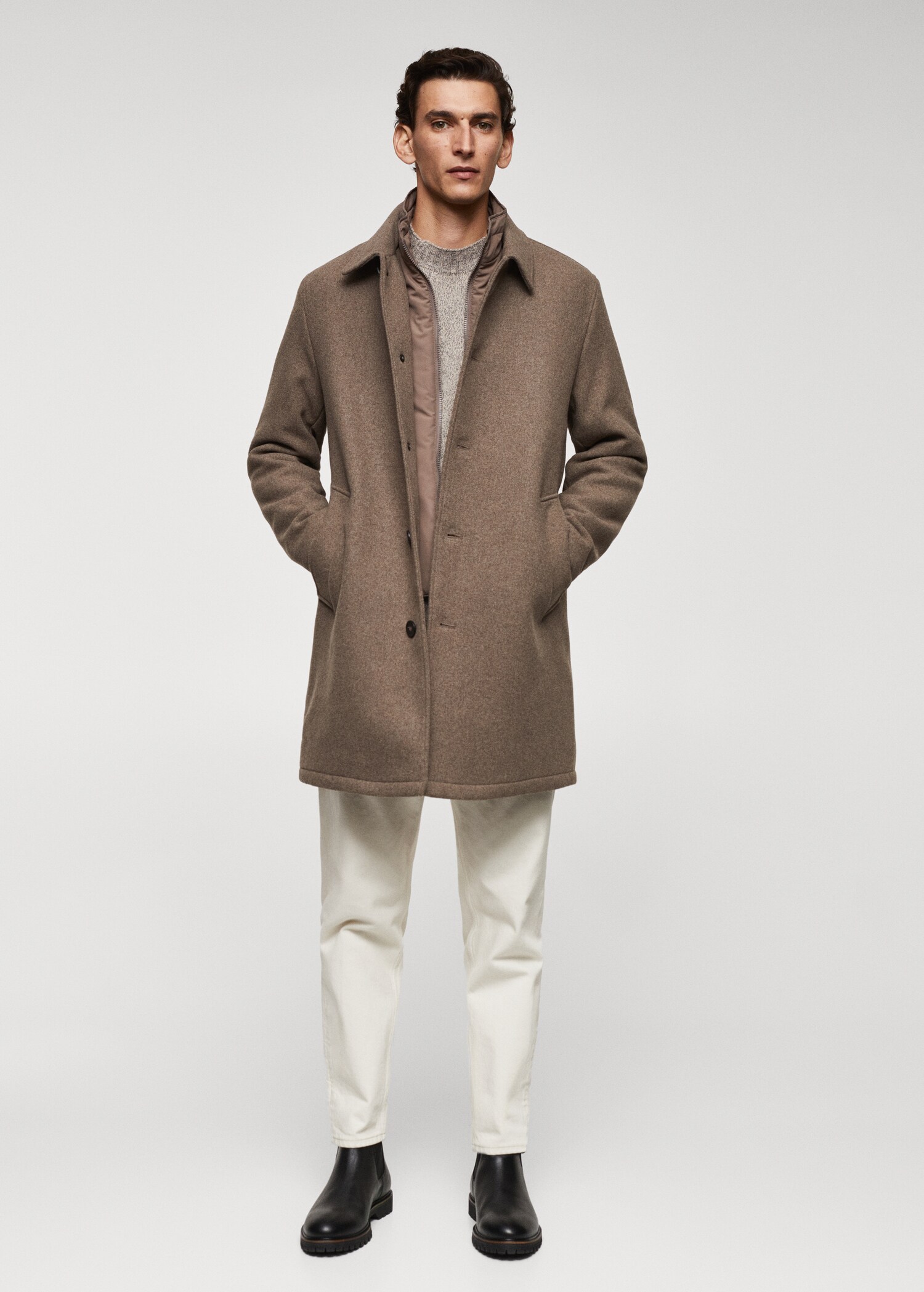 Abrigo lana termorregulador - Plano general