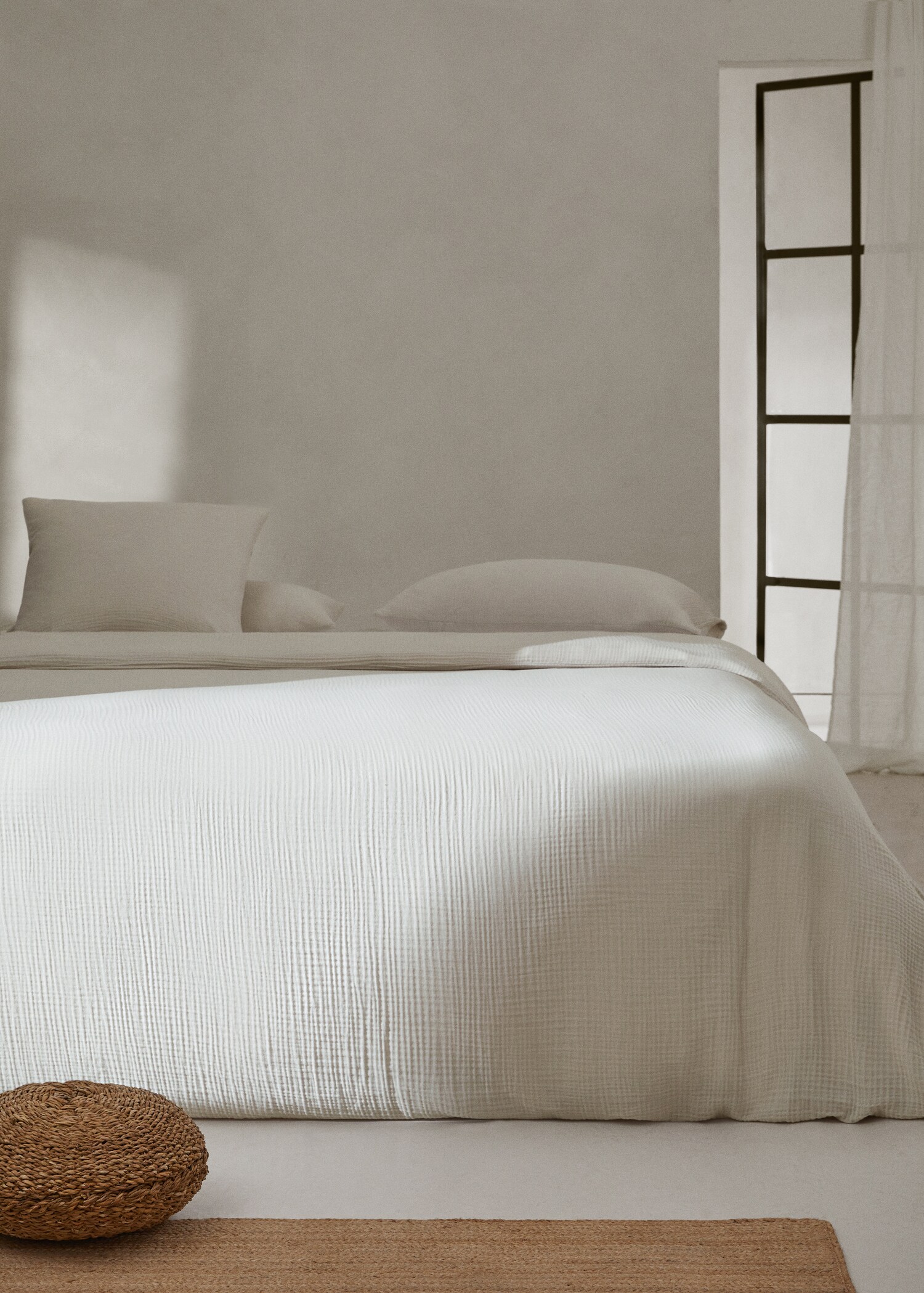 Funda nórdica gasa algodón Cama 150/160cm - Plano general