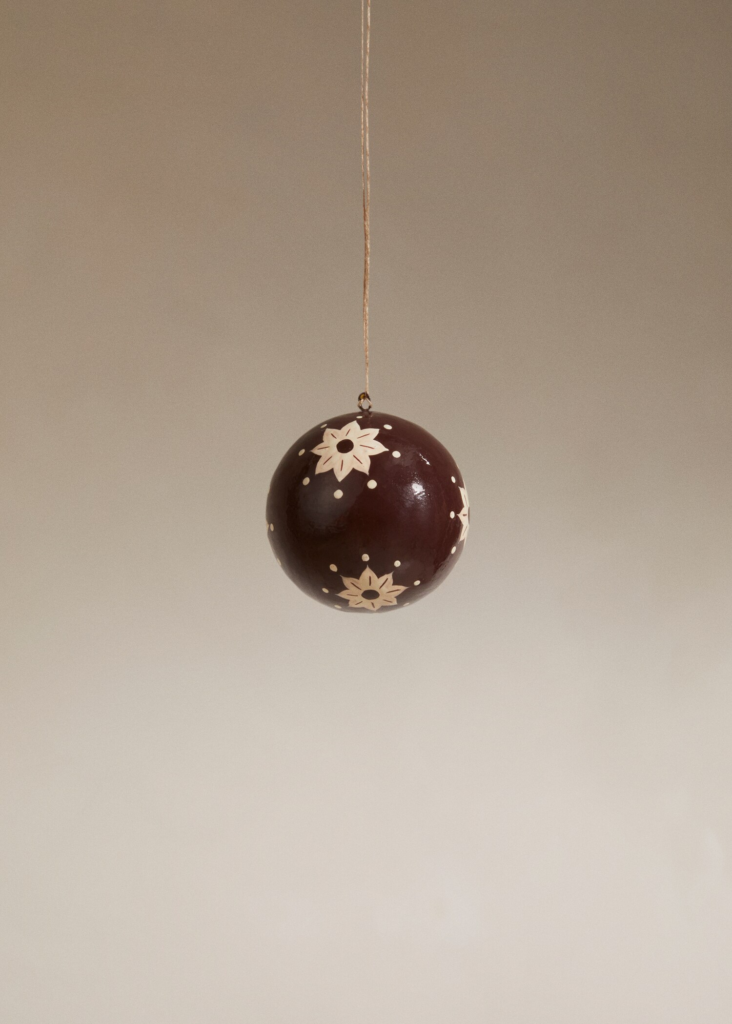 Christmas tree ornament snowflake - General plane