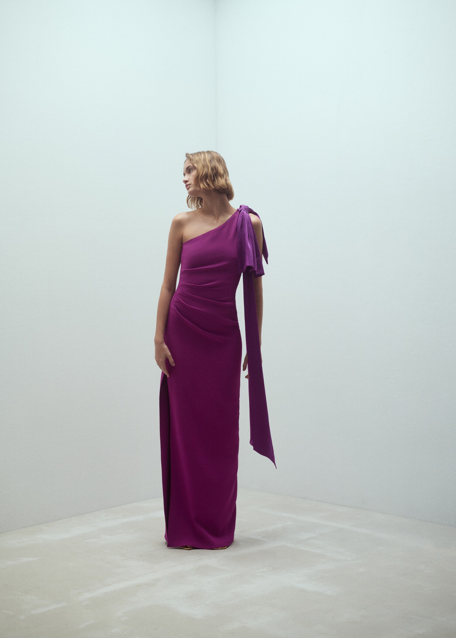 Robe asymétrique maxi-nœud - Plan général