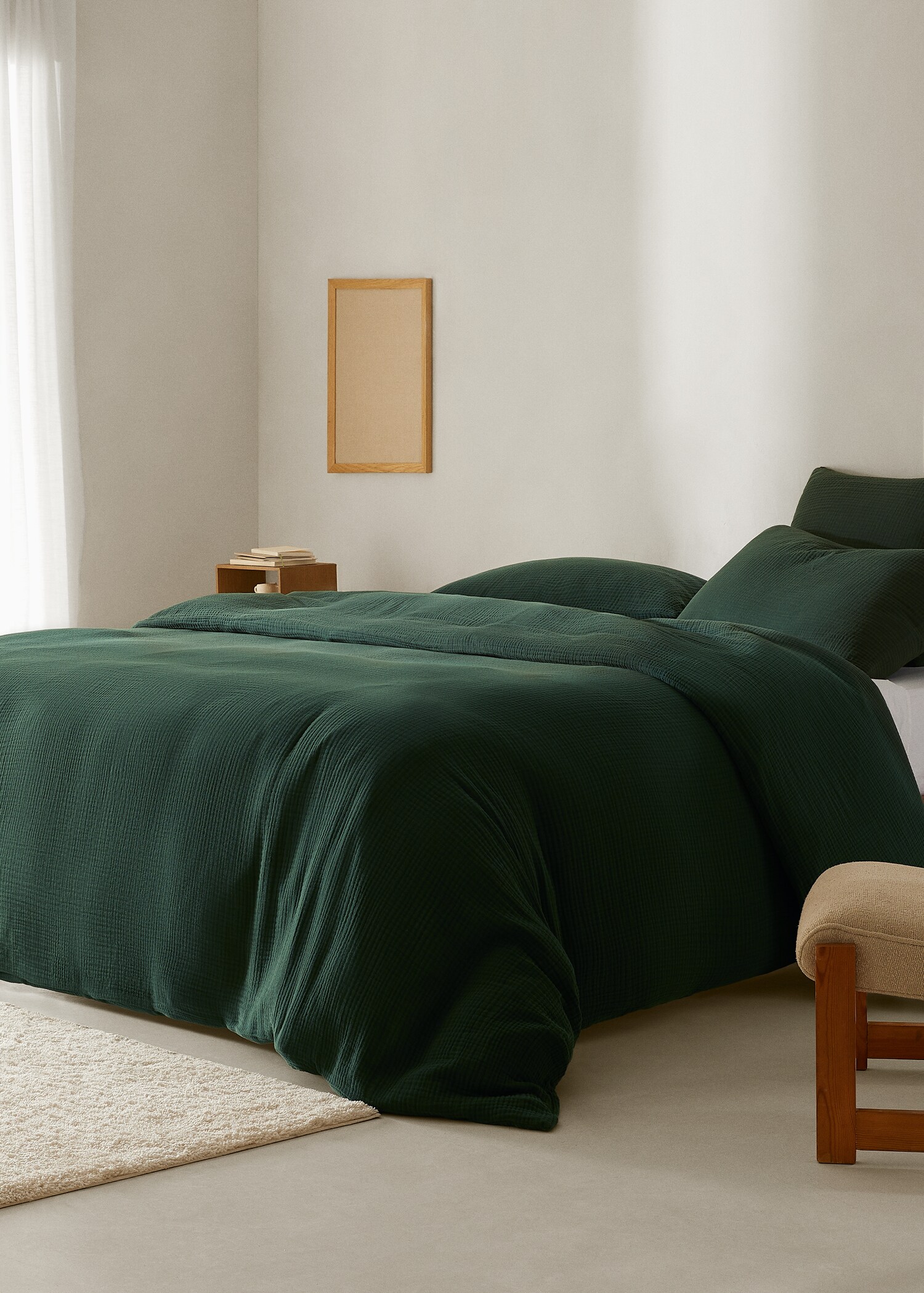 Funda nórdica gasa algodón Cama 150/160cm - Plano general