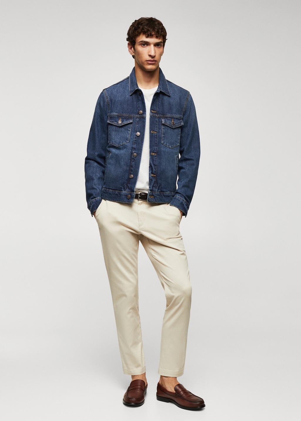 Basic denim jacket Men MANGO China