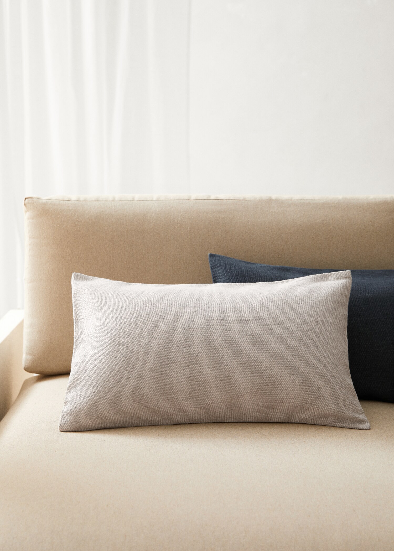 Housse de coussin 100 % coton 30x50 cm - Plan général