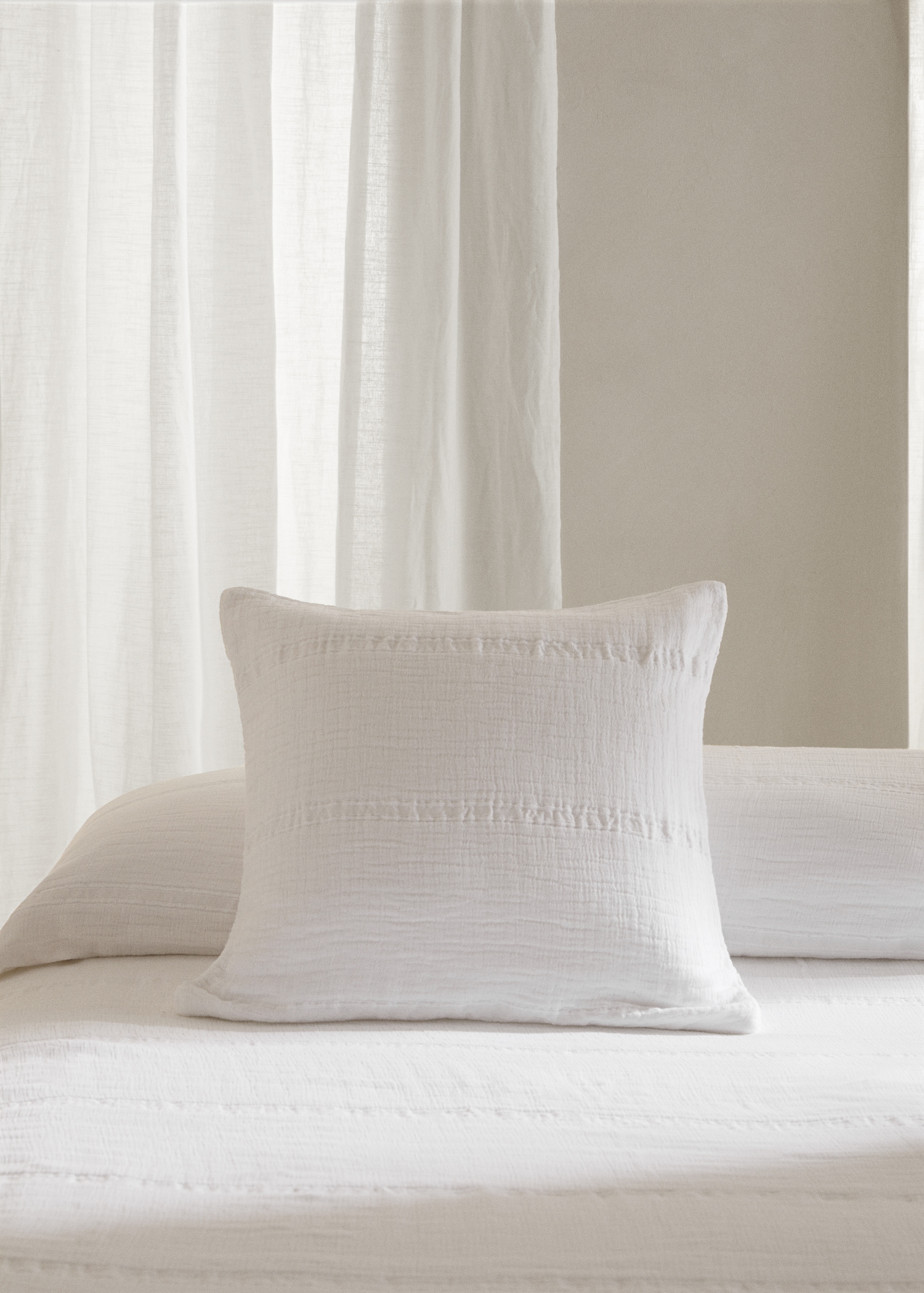 Linen cotton cushion cover  - General plane