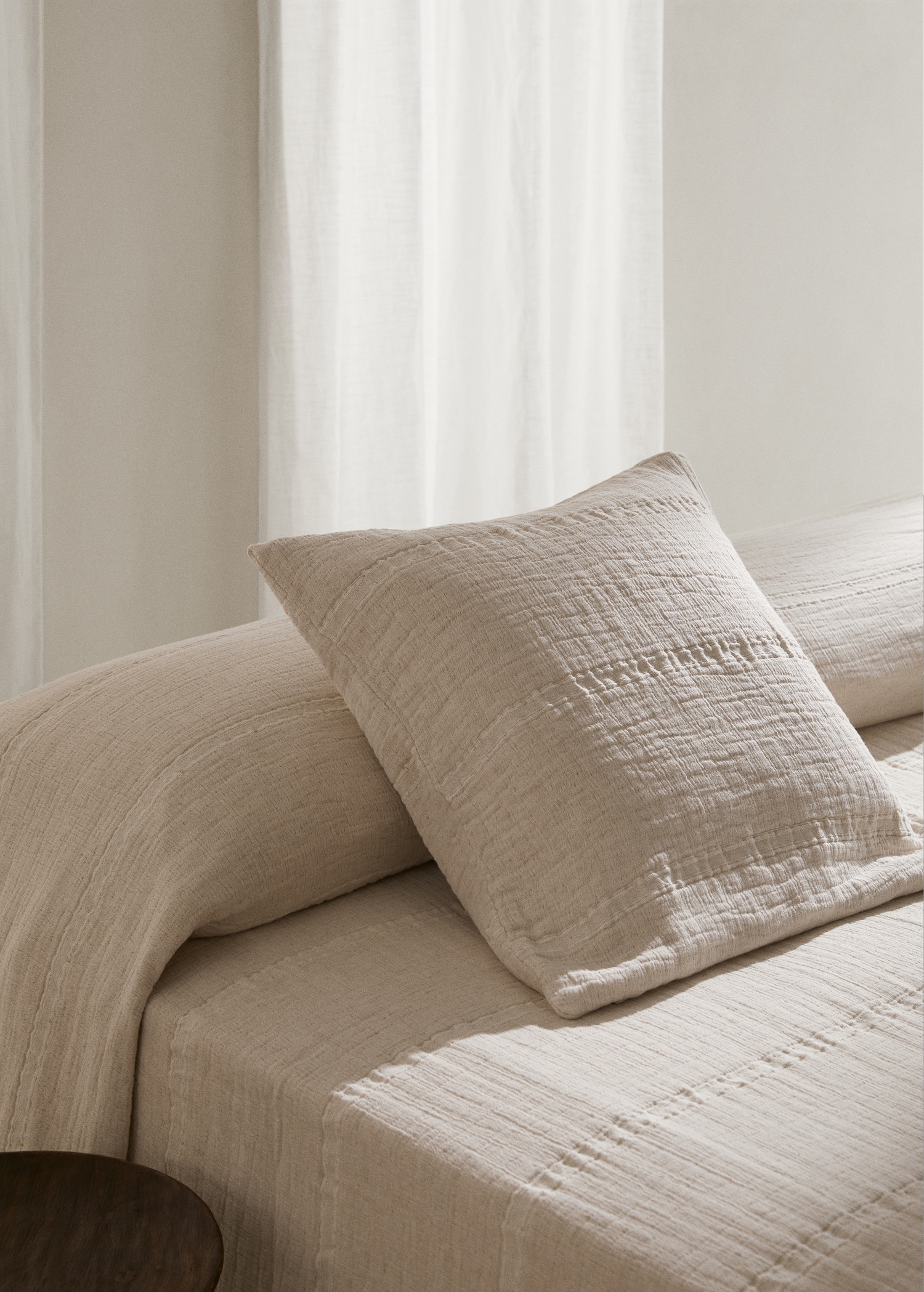 Linen cotton cushion cover - General plane
