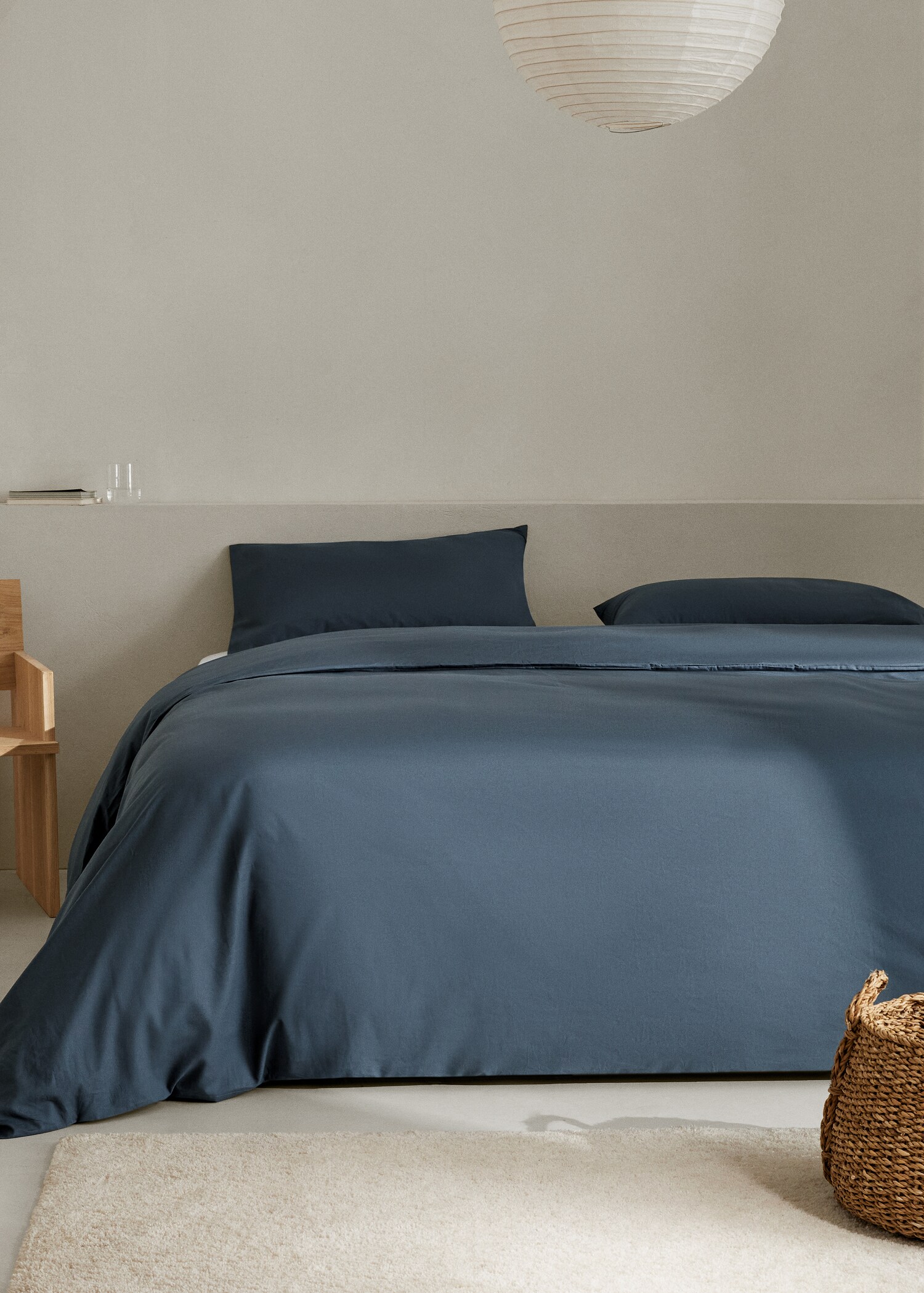 Housse de couette coton 180 fils lit 90 cm - Plan général