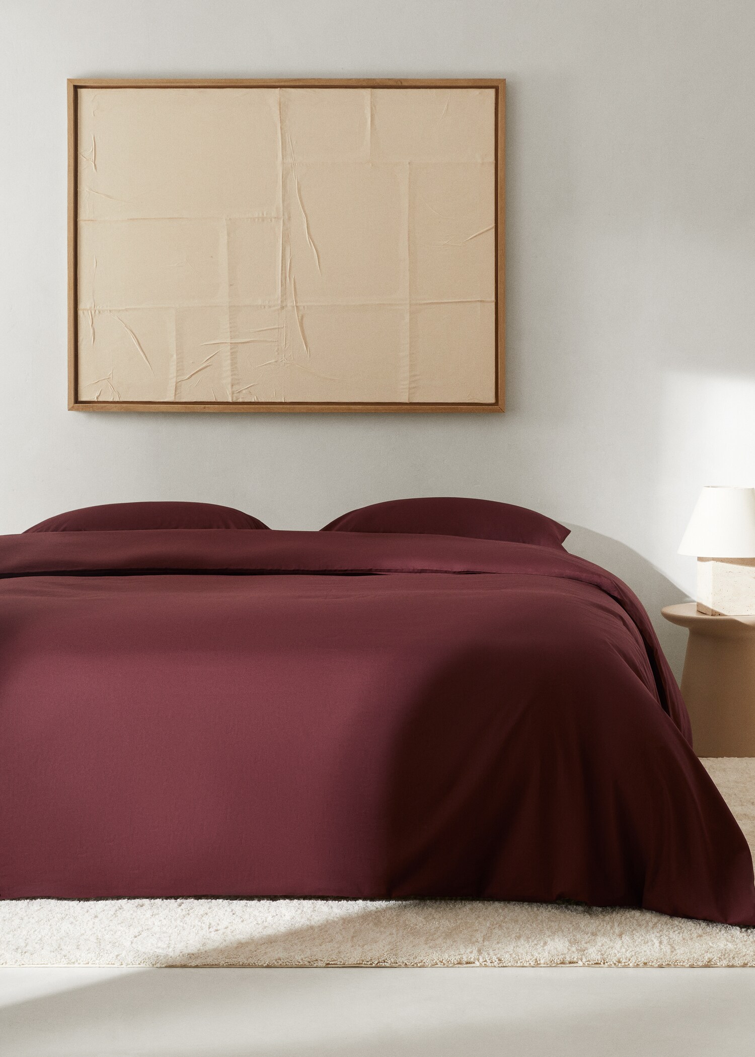 Housse de couette coton 180 fils lit 90 cm - Plan général