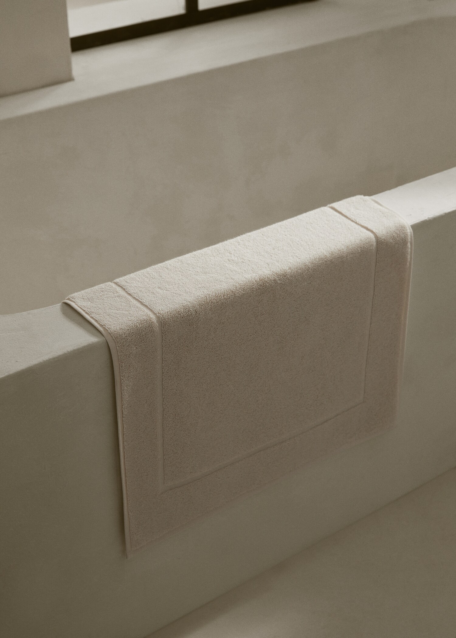 100% cotton bath mat - General plane
