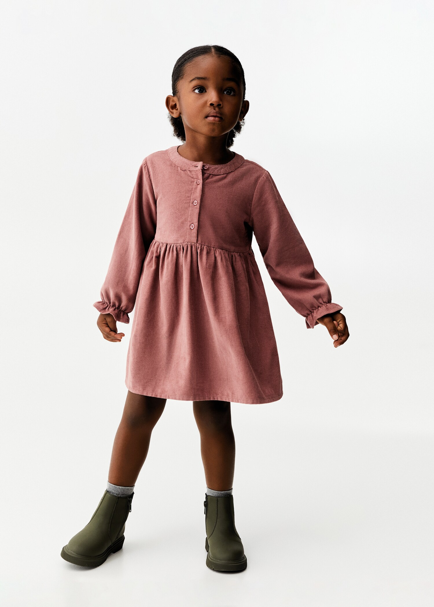 Corduroy dress - General plane