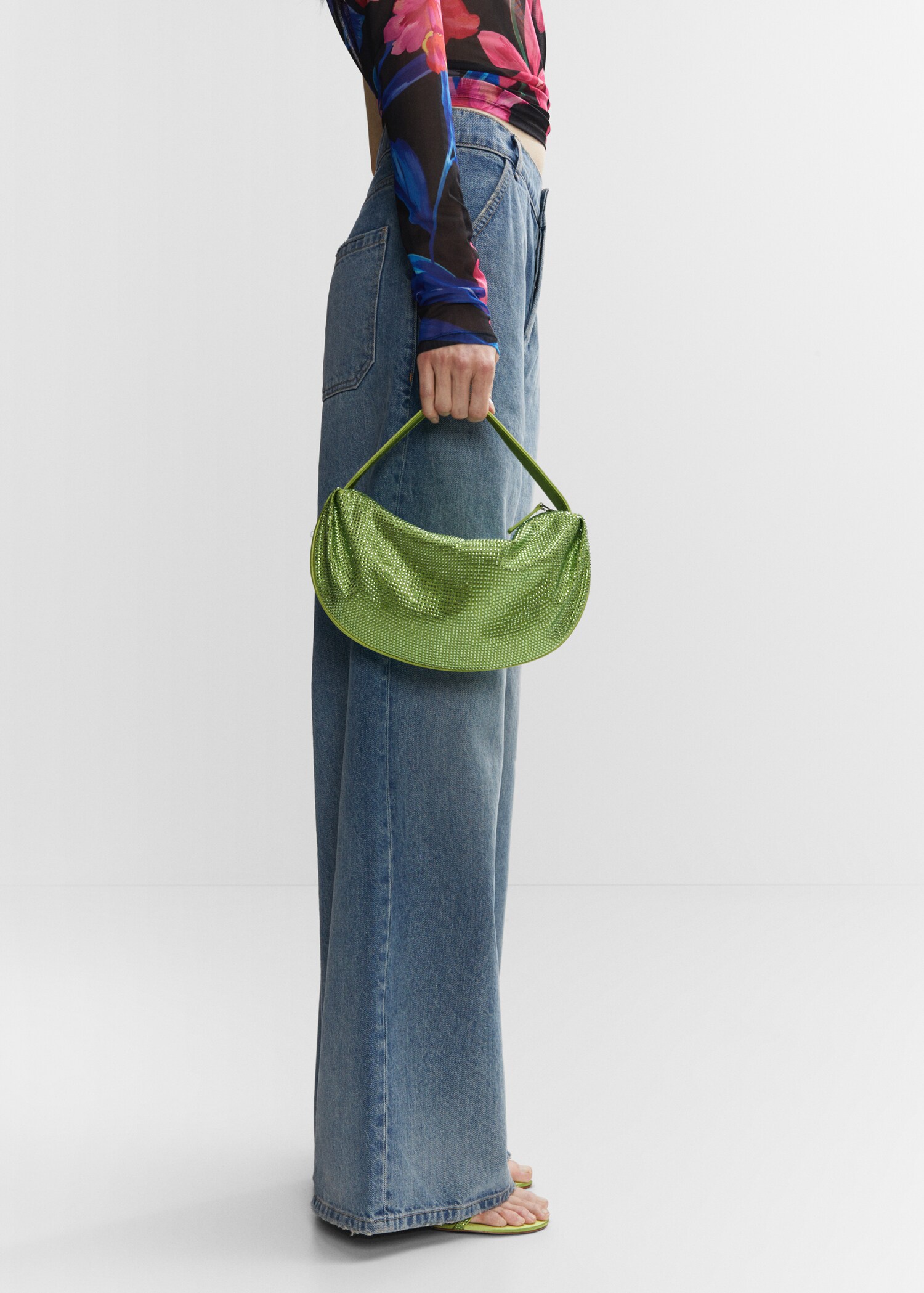Crystal shoulder bag - General plane