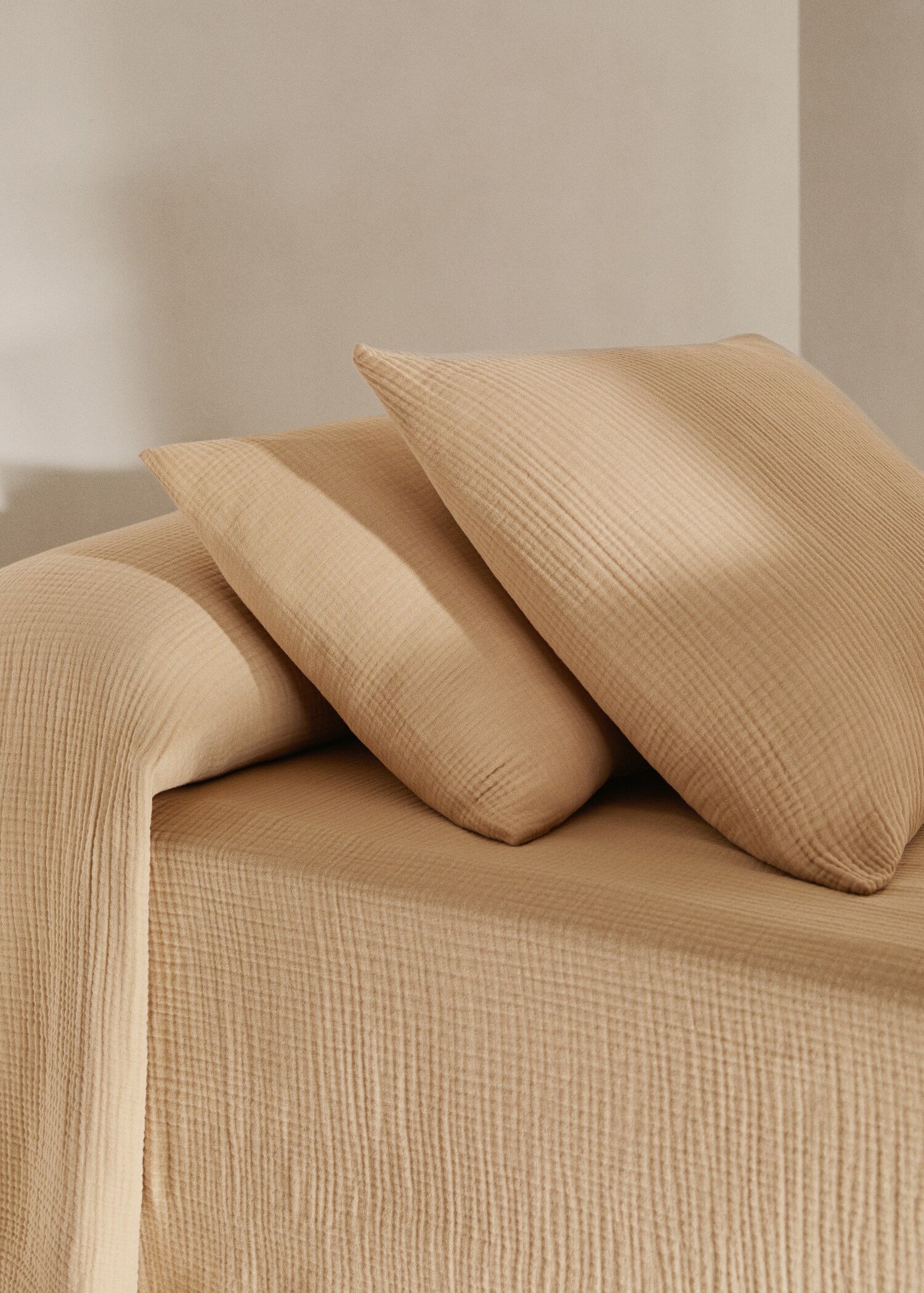 Funda de almohada gasa algodón 45x110cm - Plano general