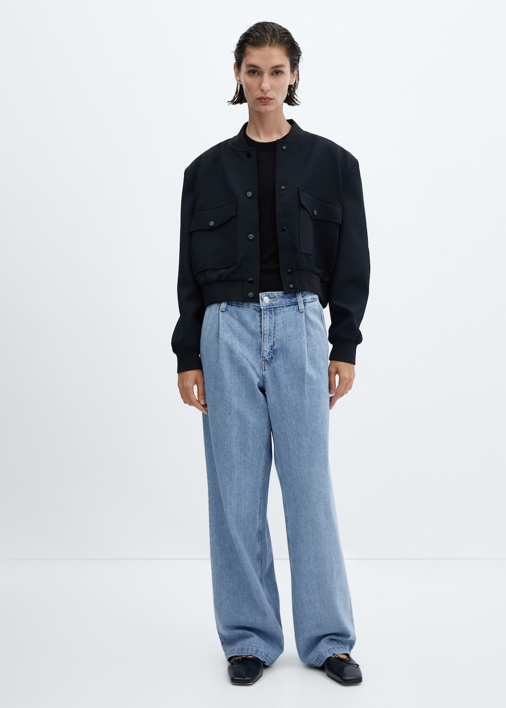 Jean à pinces sale