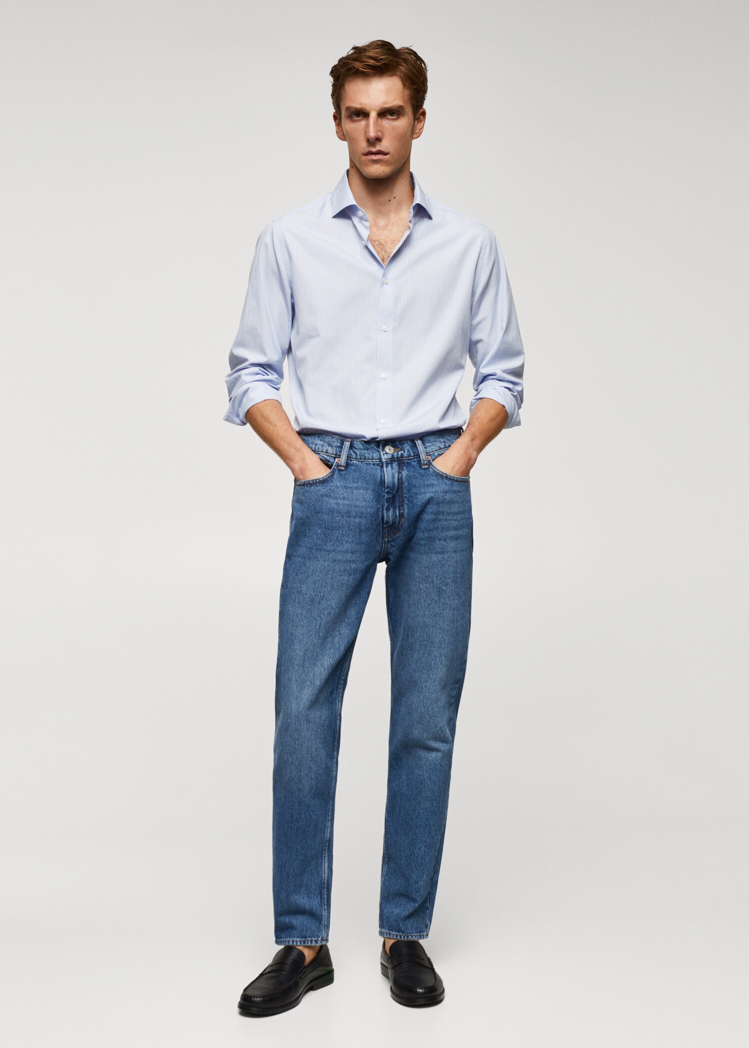 Jean Bob straight-fit - Plan général