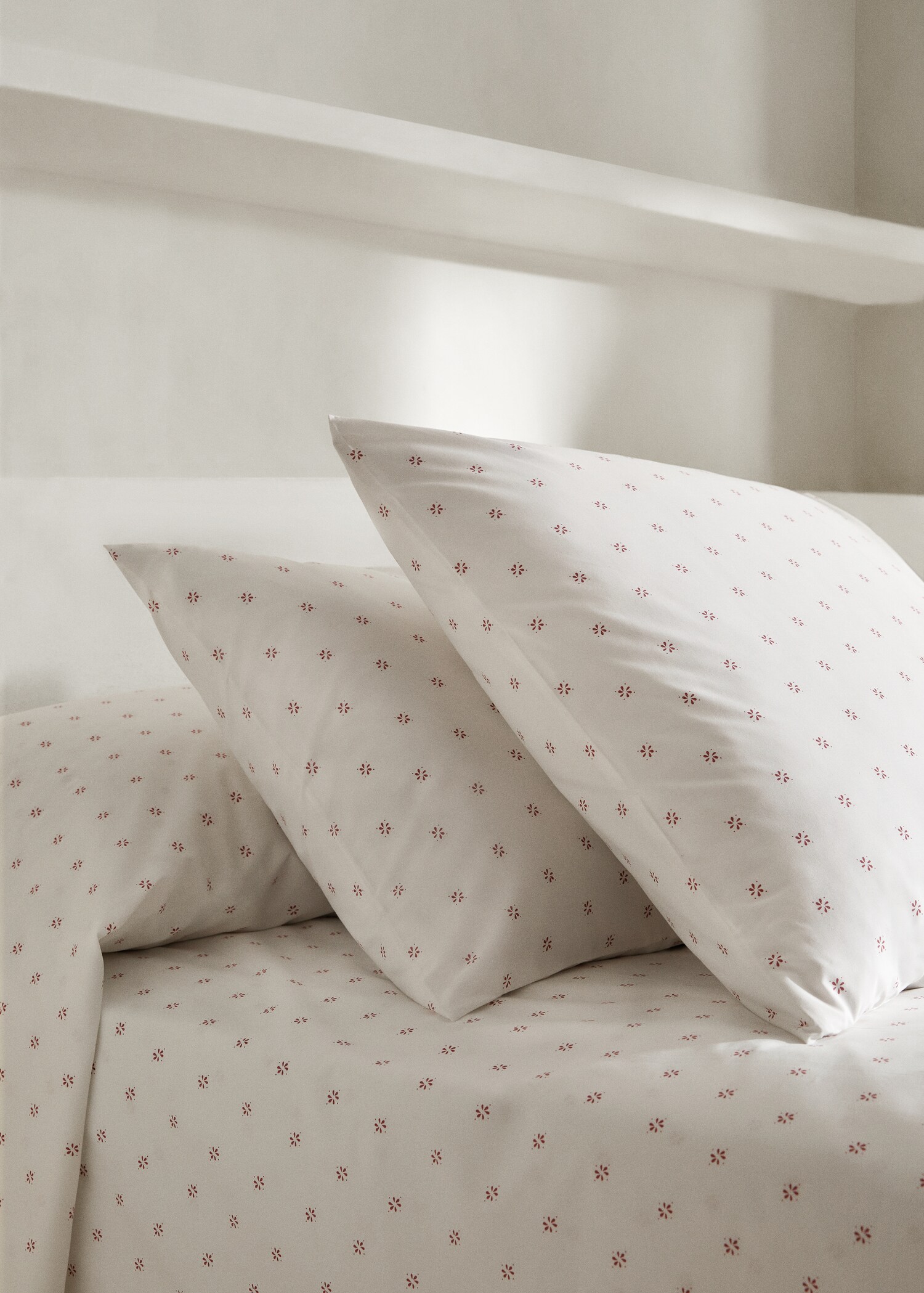 Fundas almohada estampado flores 50x75 (2 unidades) - Plano general