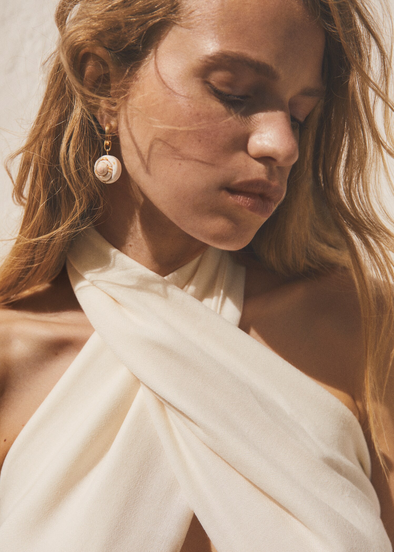 Mixed pendant earrings - General plane