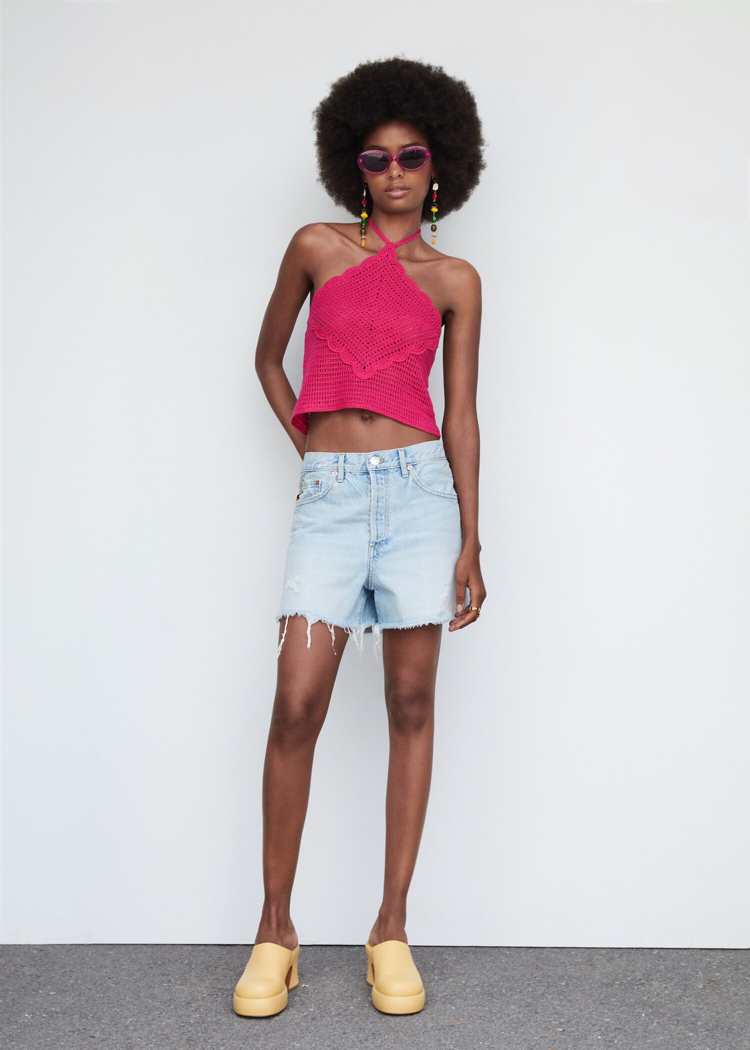 Bow collar top - General plane