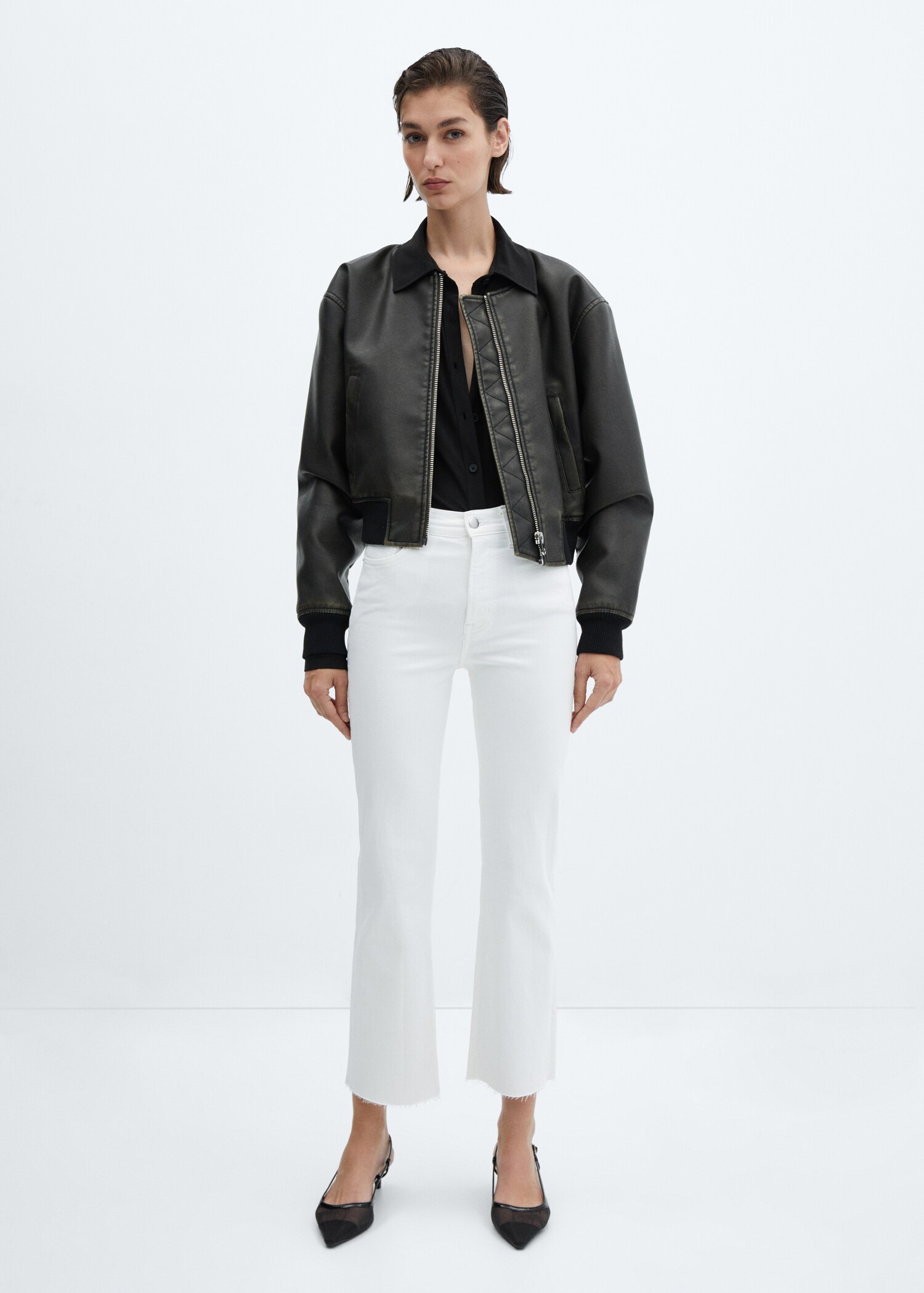 Jean flare crop - Plan général