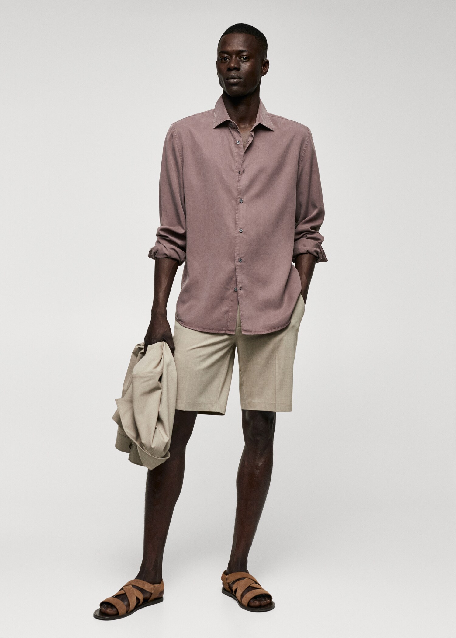 Lyocell fluid shirt - General plane