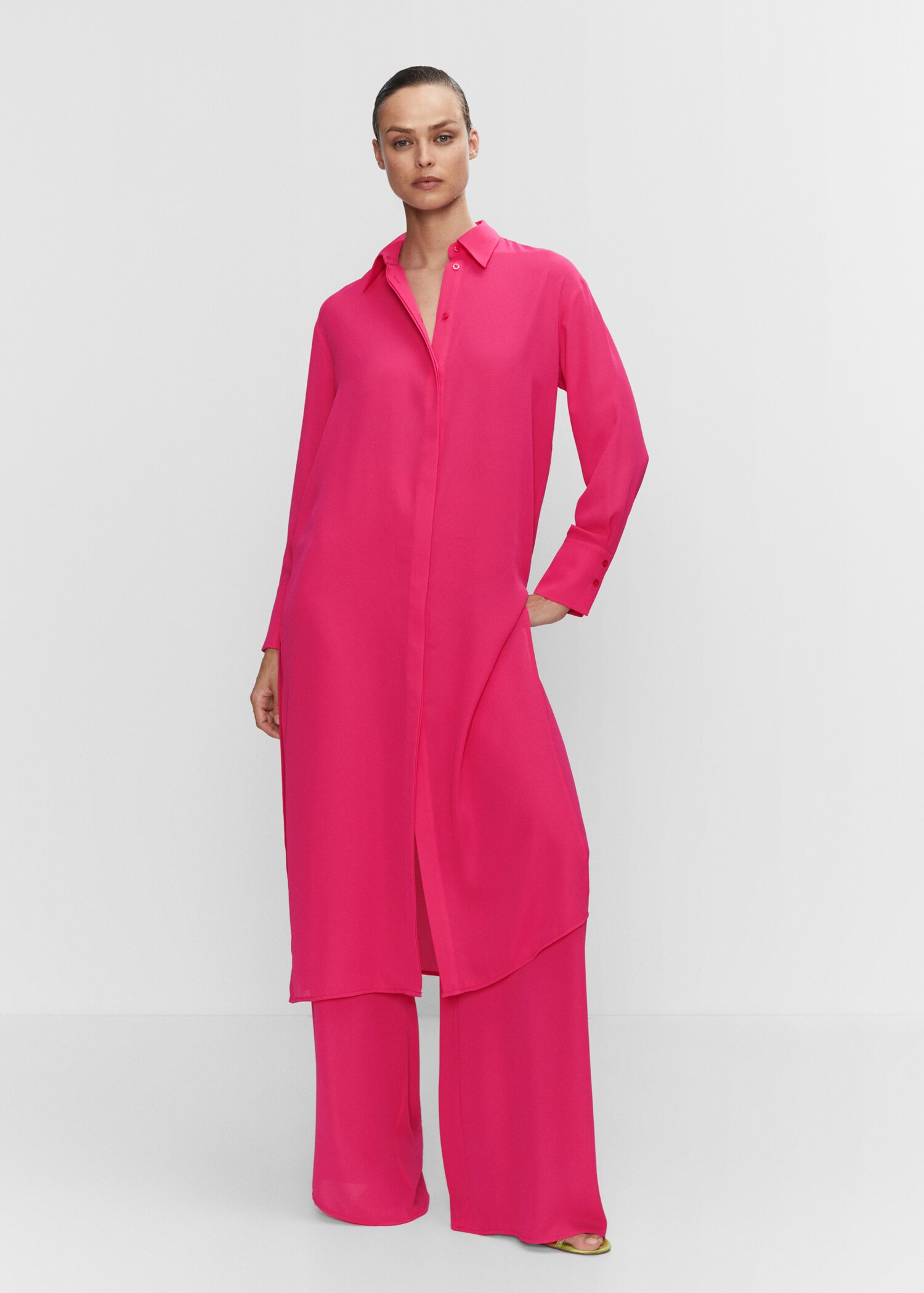 Vestito camicione spacchi - Piano generale