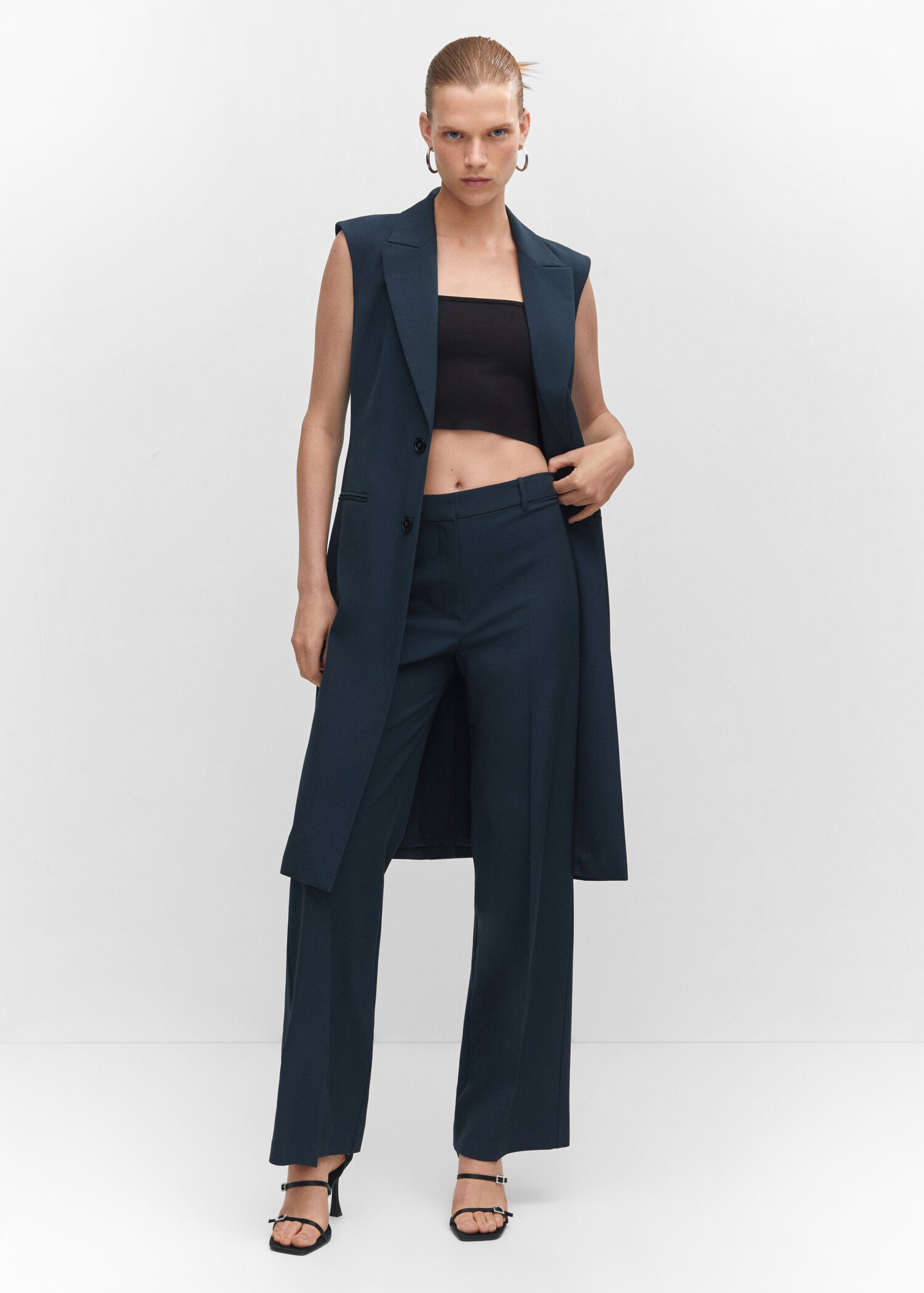 Pantaloni diritti pinces - Piano generale