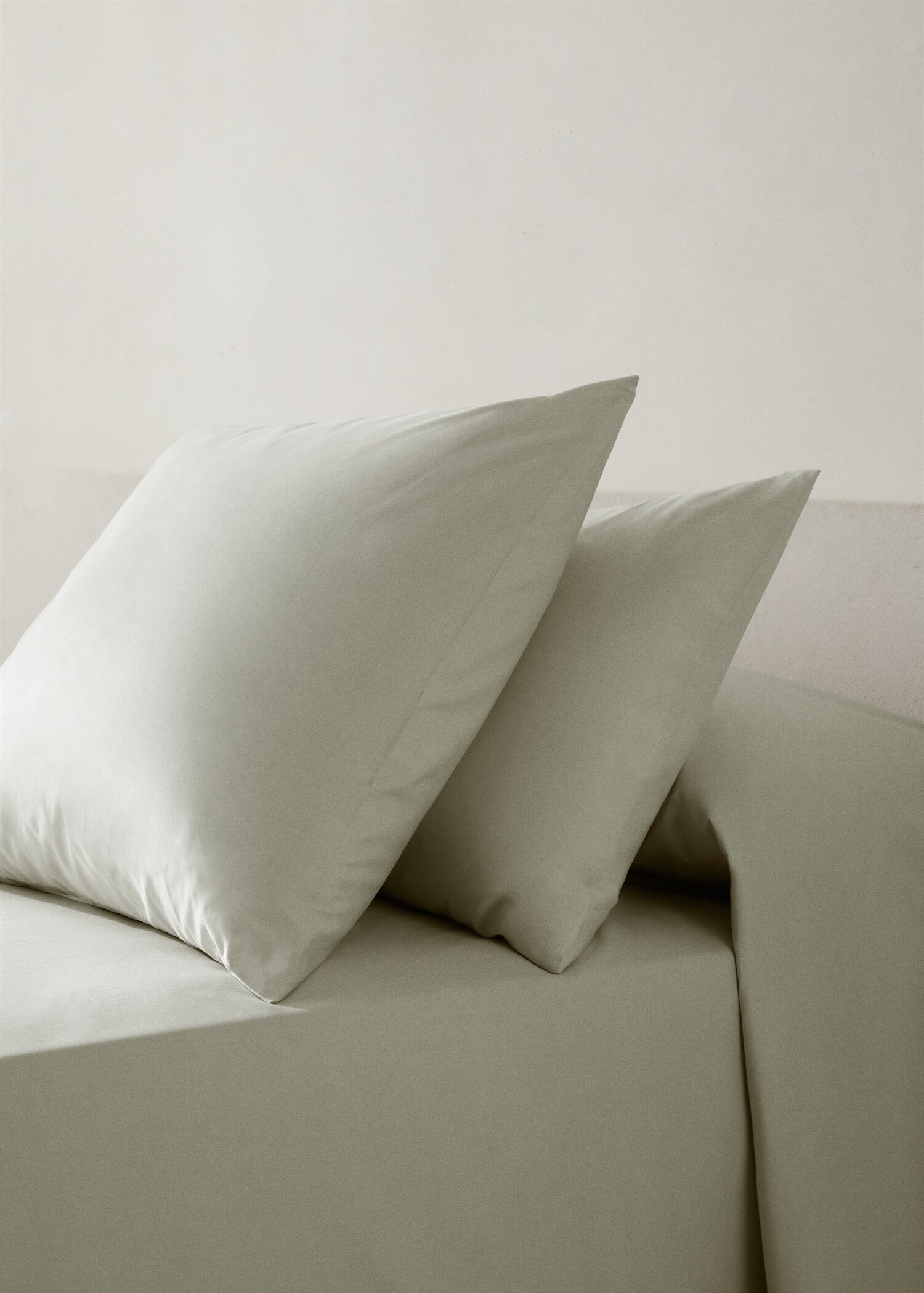 Taies d’oreiller percale de coton 50x75 cm (Lot de deux) - Plan général