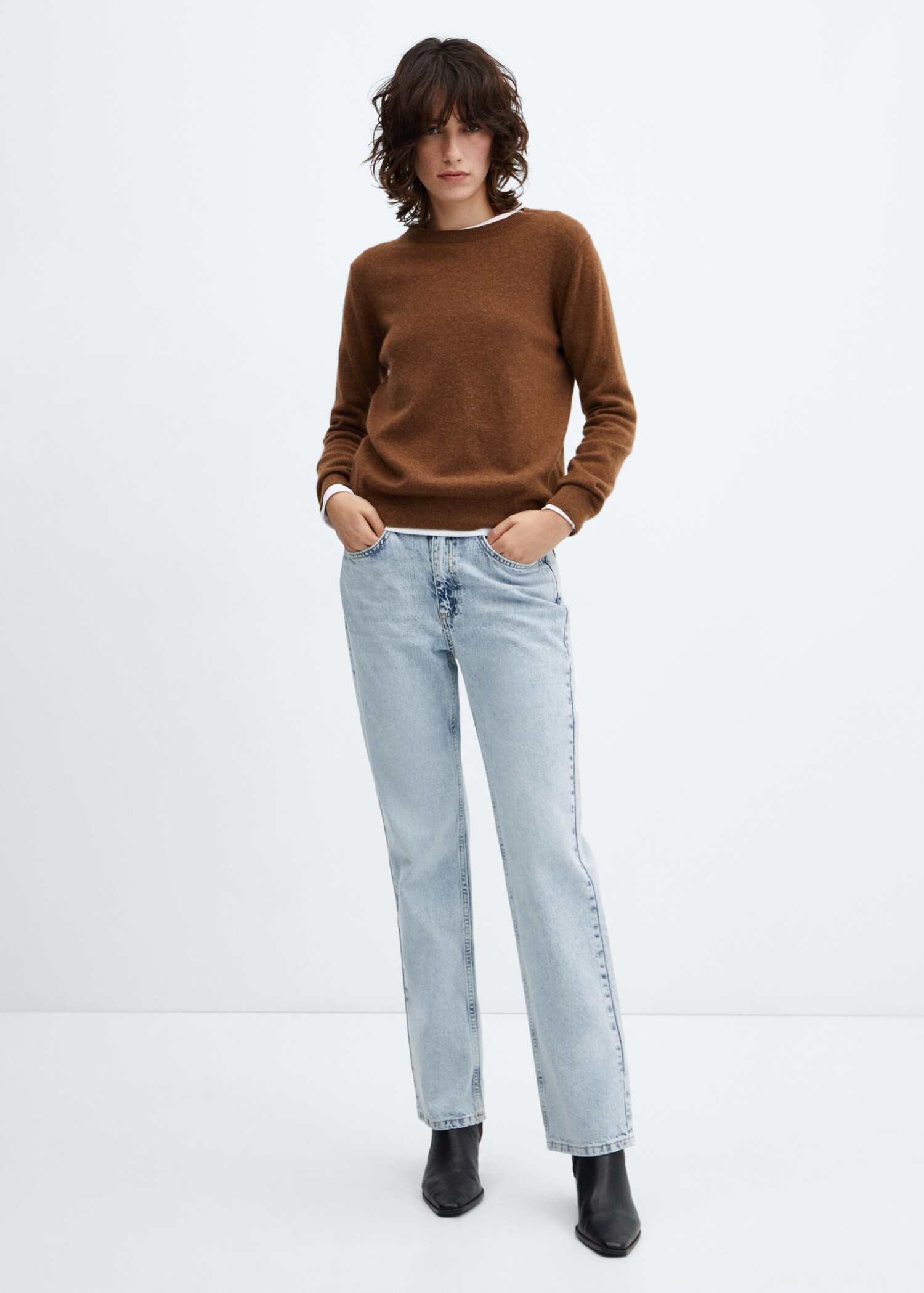 Mid-rise straight jeans - Overzichtstekening