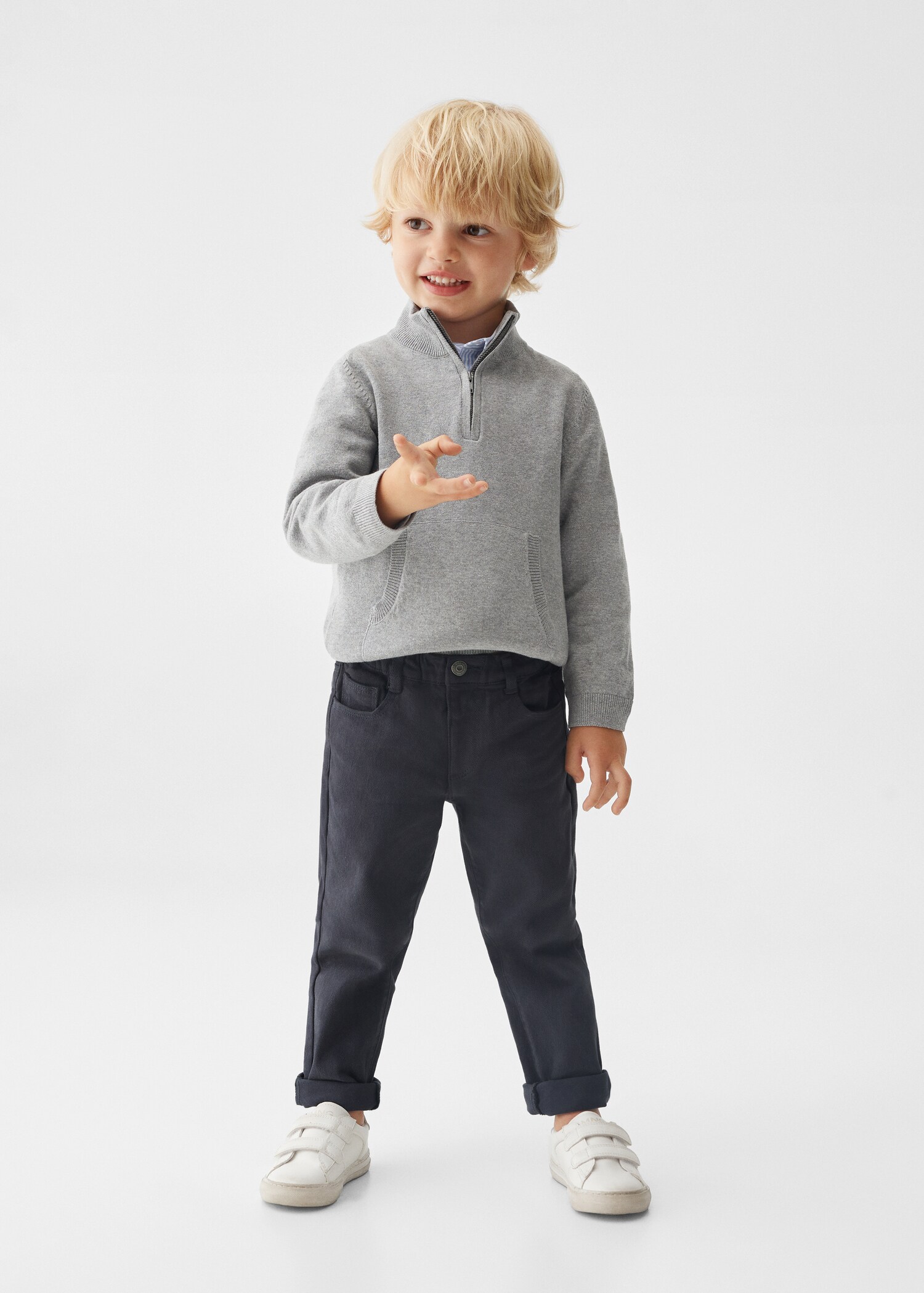 Pantalon élastique coton - Plan général