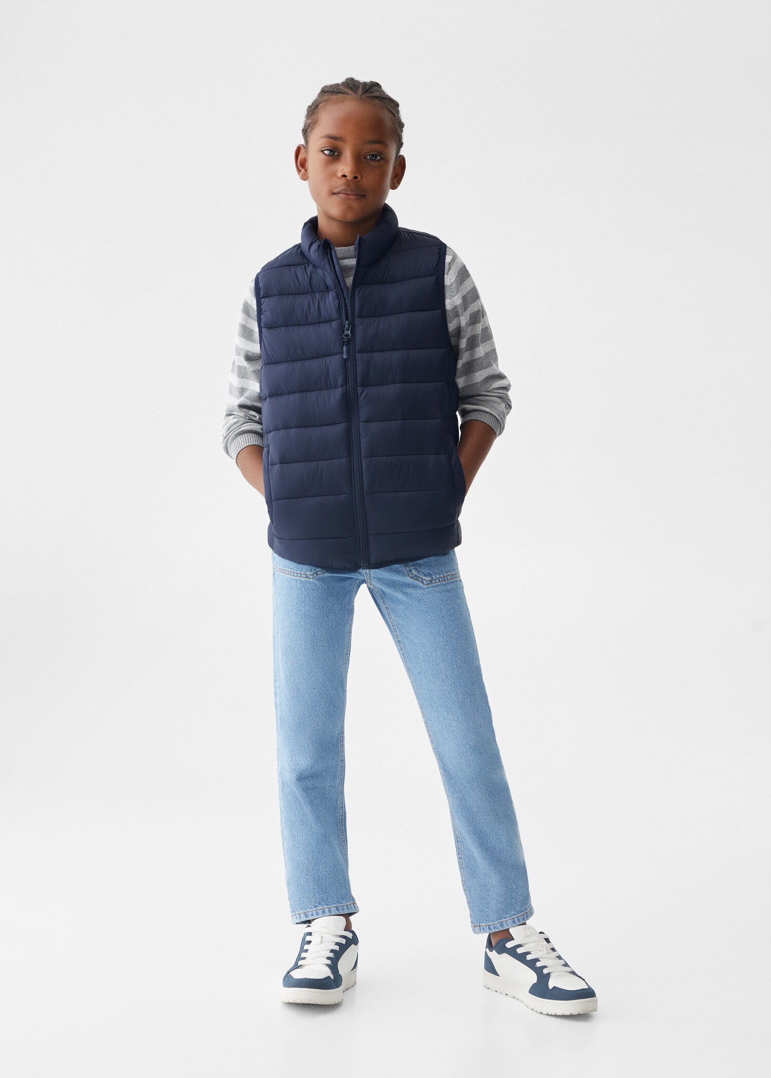 Quilted gilet - General plane