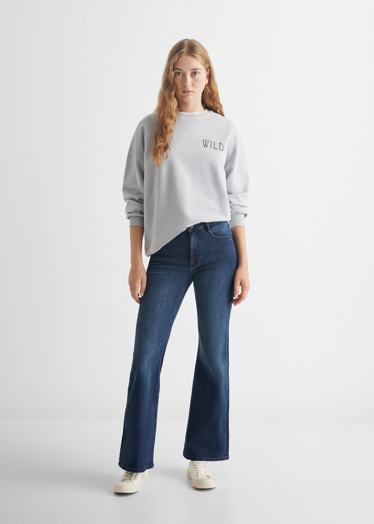 Printed message sweatshirt - General plane