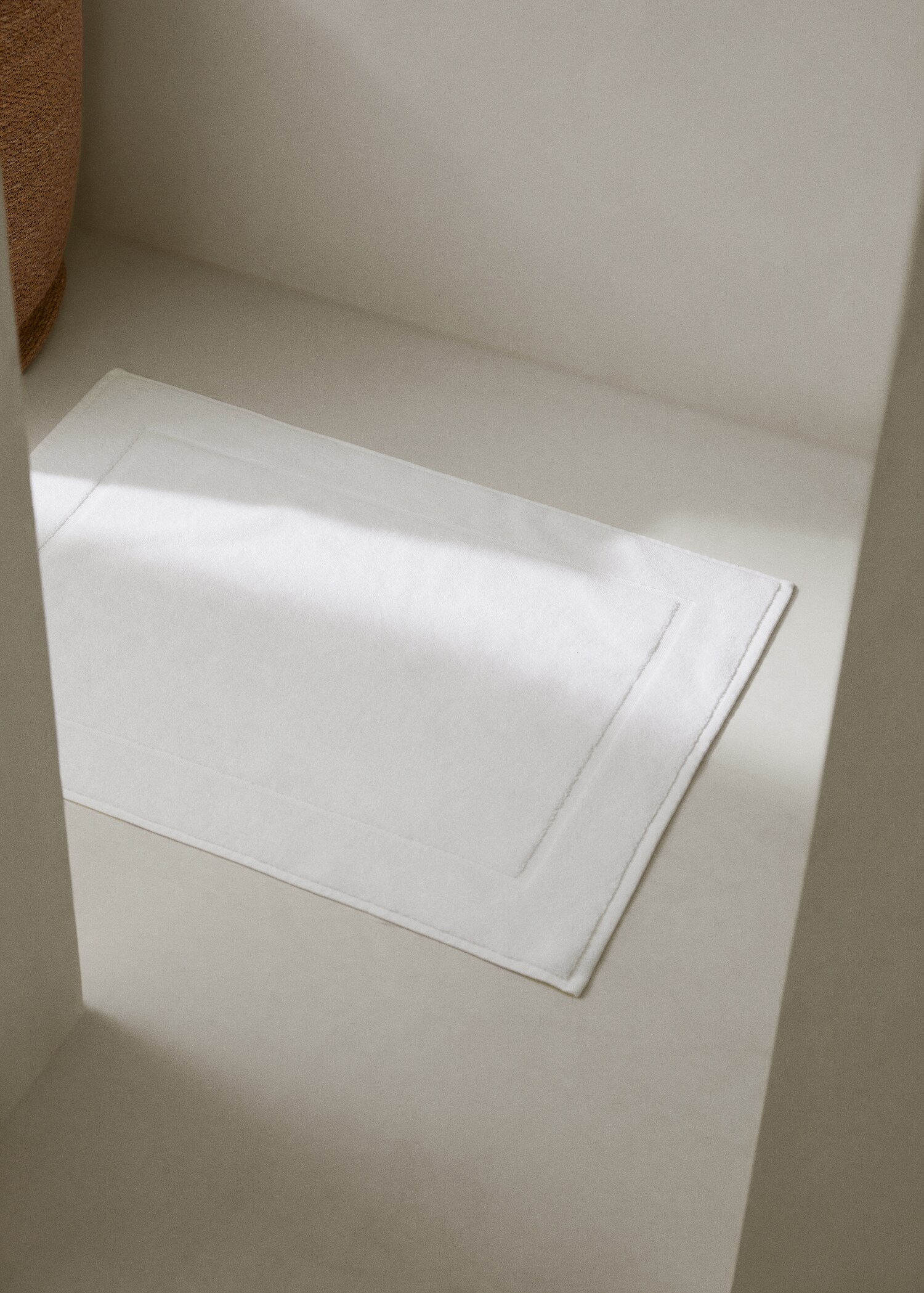 Cotton bath mat - General plane