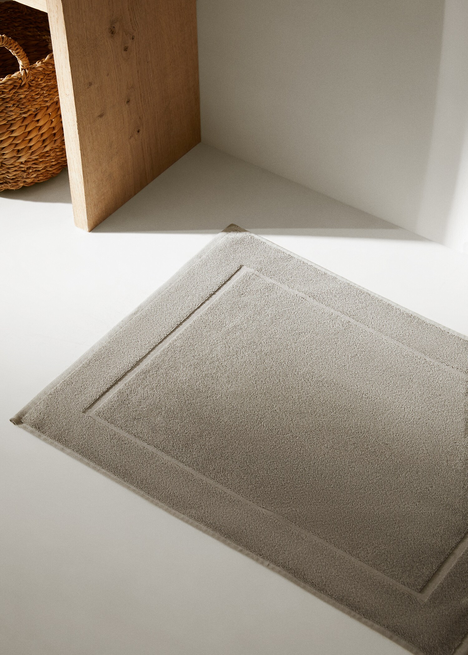 Cotton bath mat - General plane