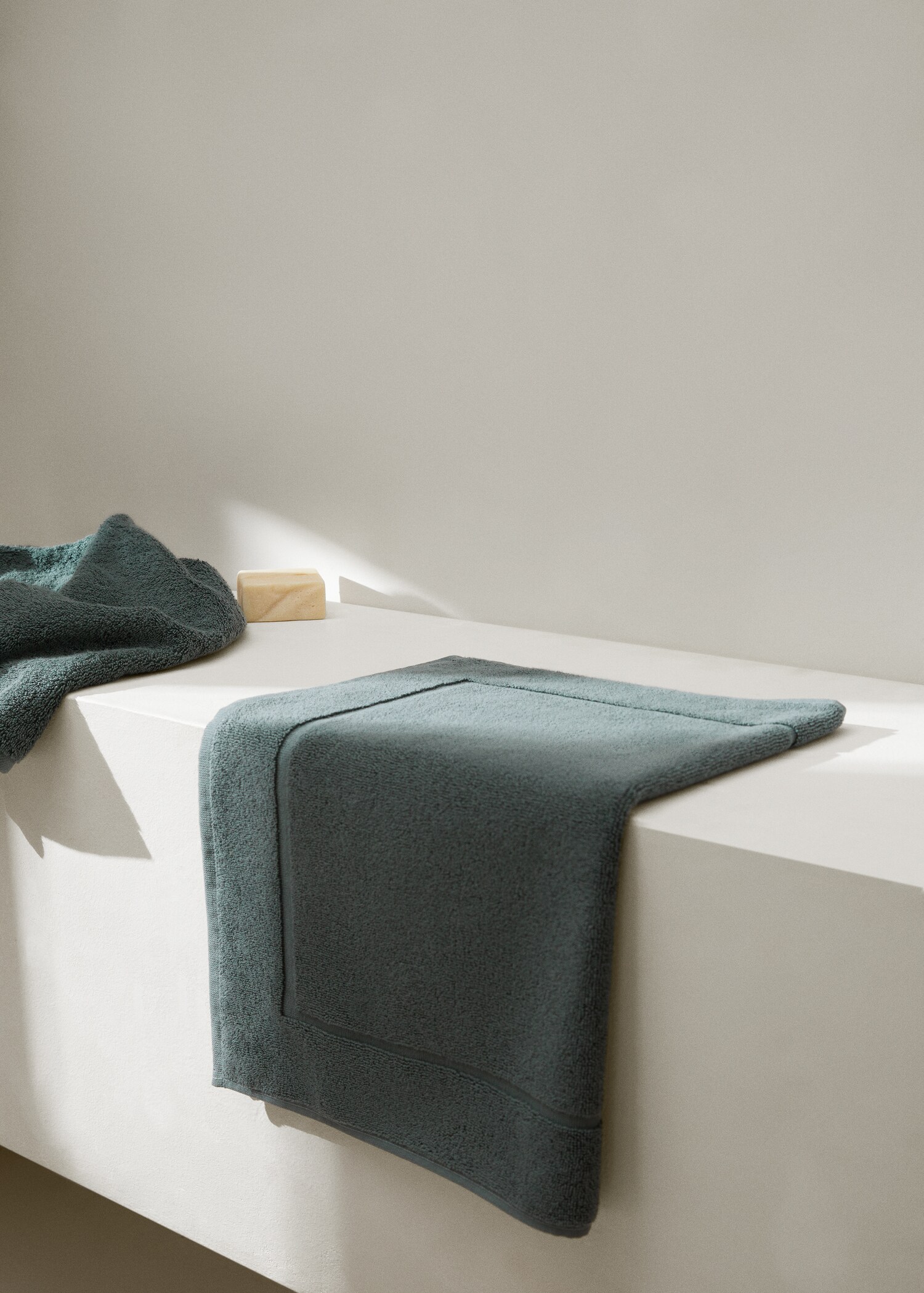Cotton bath mat - General plane