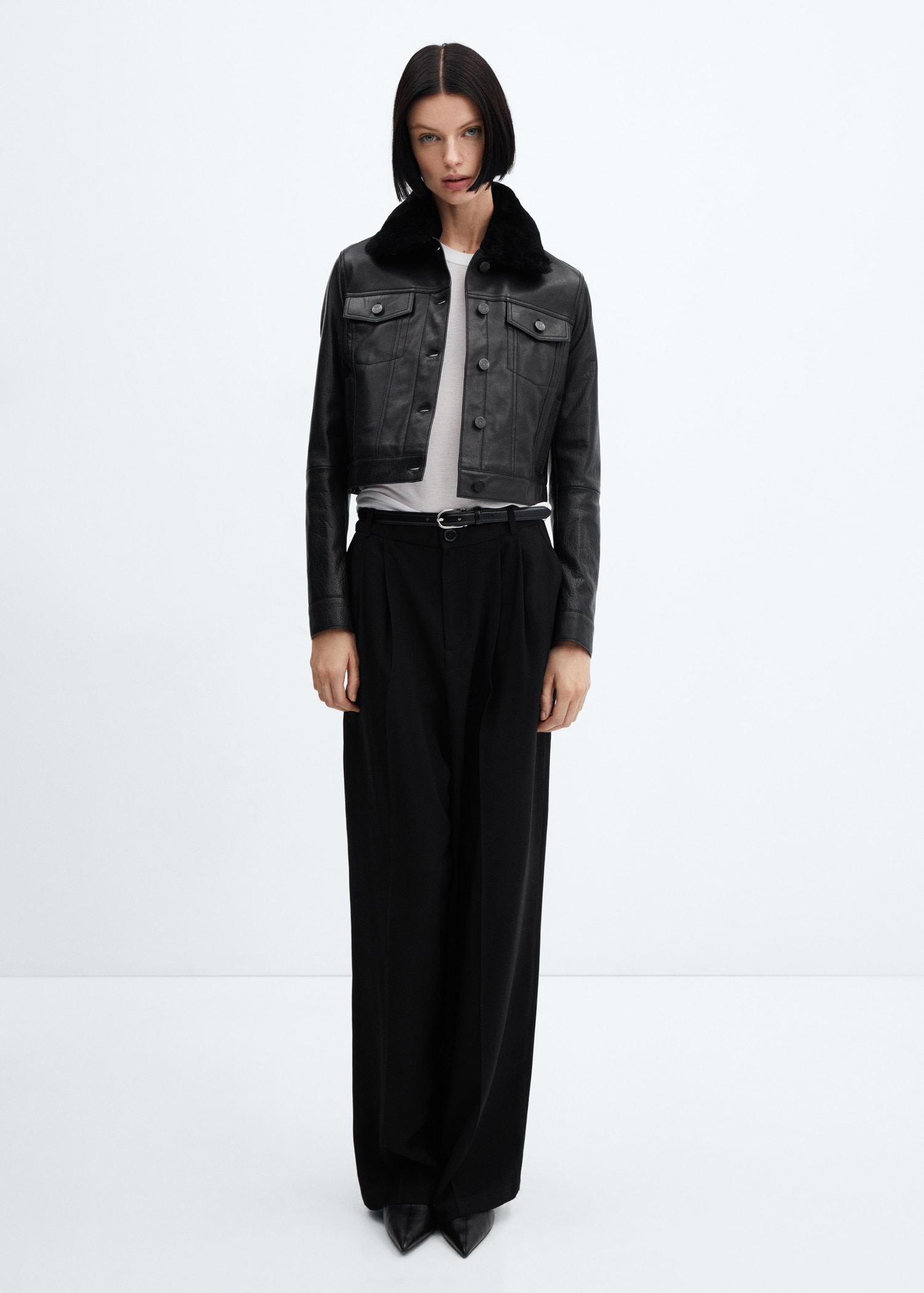Similicuir Etam Blouson Cuir Pantalon Simili Cuir Etam Pantalon