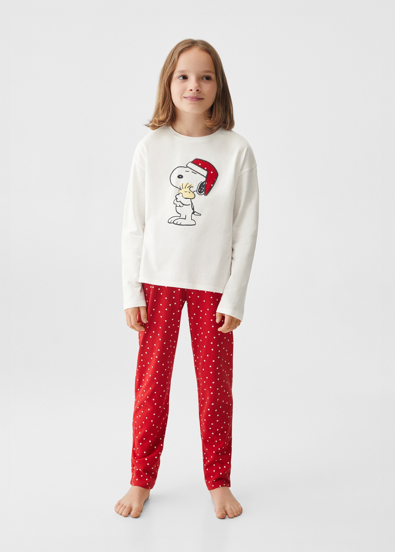 Long Snoopy pyjama - General plane