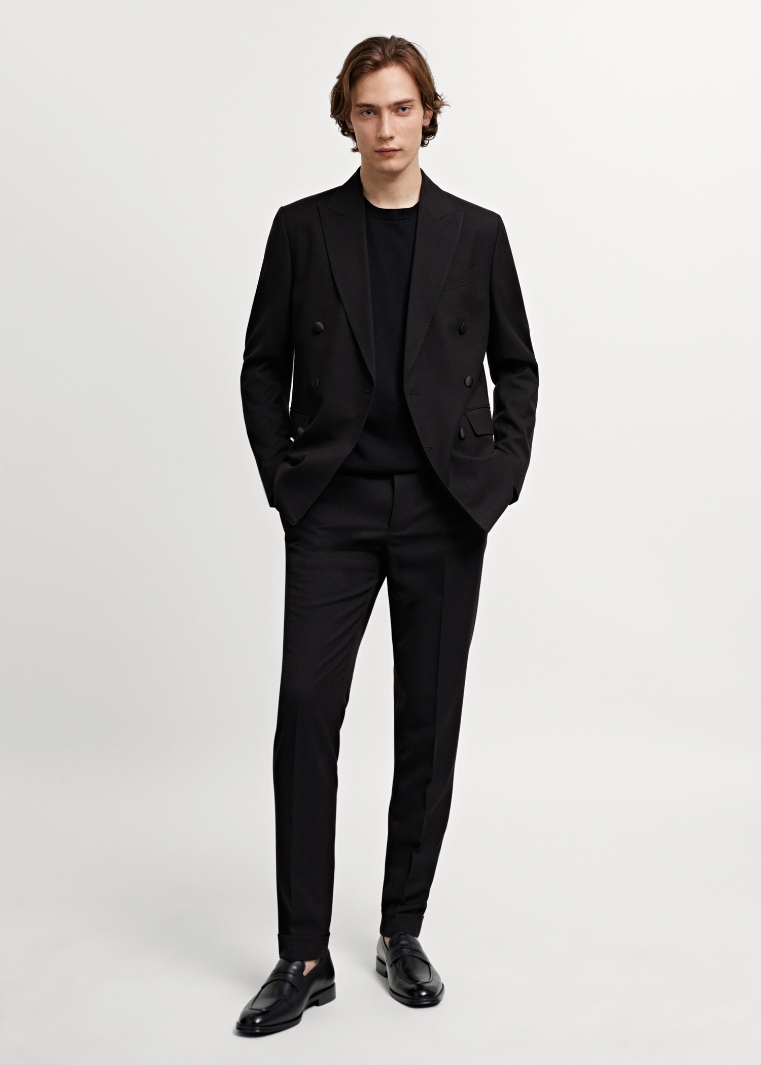 Tuxedo suit trousers - Main Image
