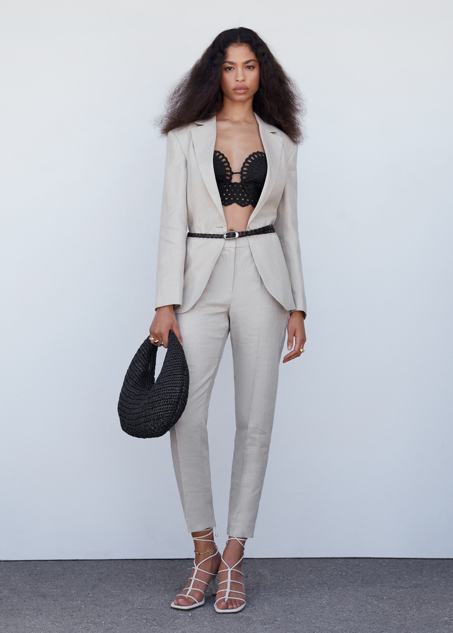 Crop top ajouré - Plan général