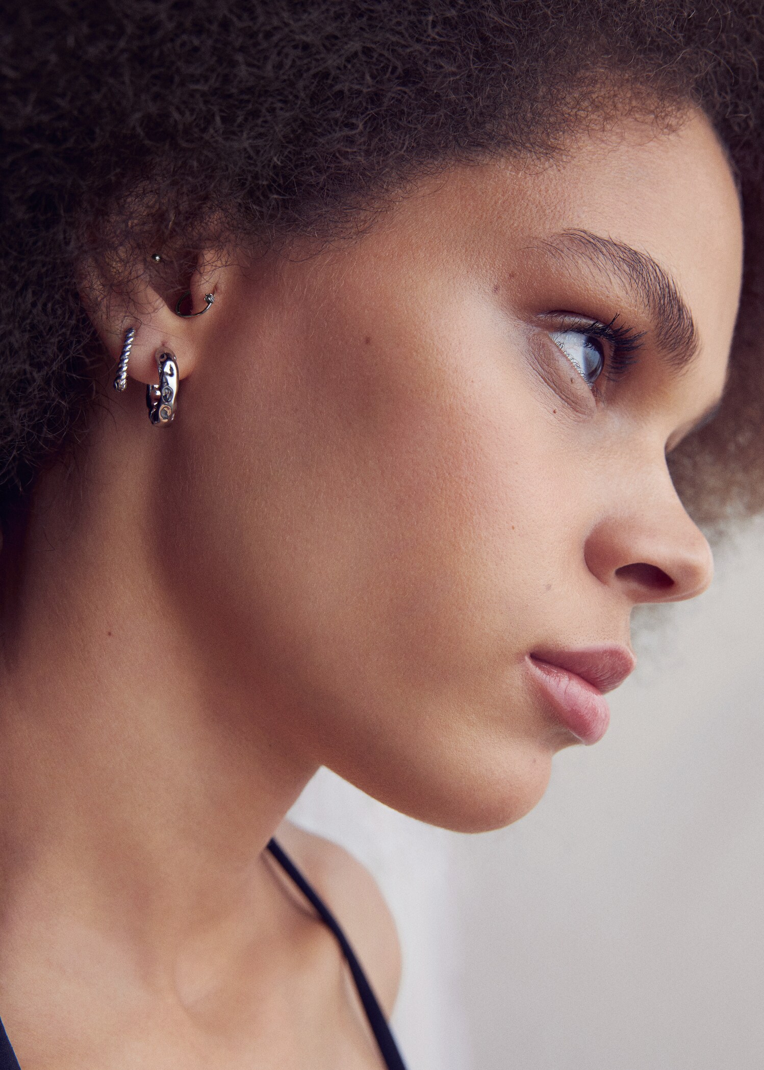 Σετ σκουλαρίκια κρίκοι - Γενικό πλάνο