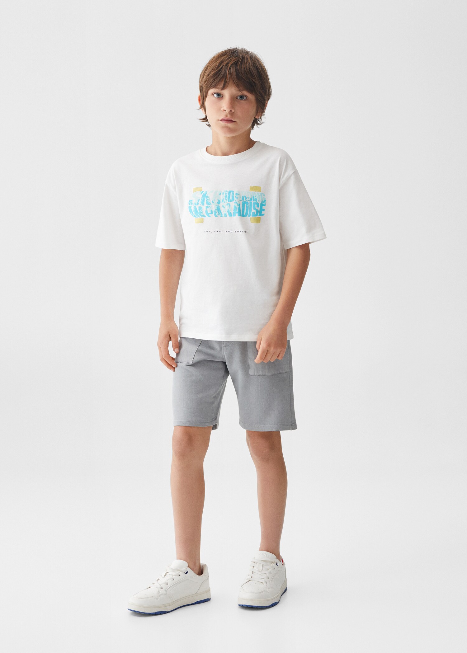 Camiseta estampada algodón - Plano general
