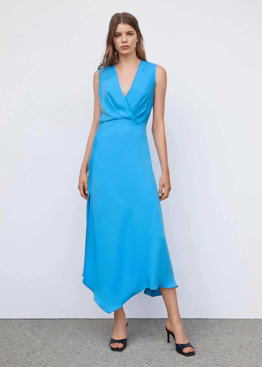 Robe asymétrique mango new arrivals