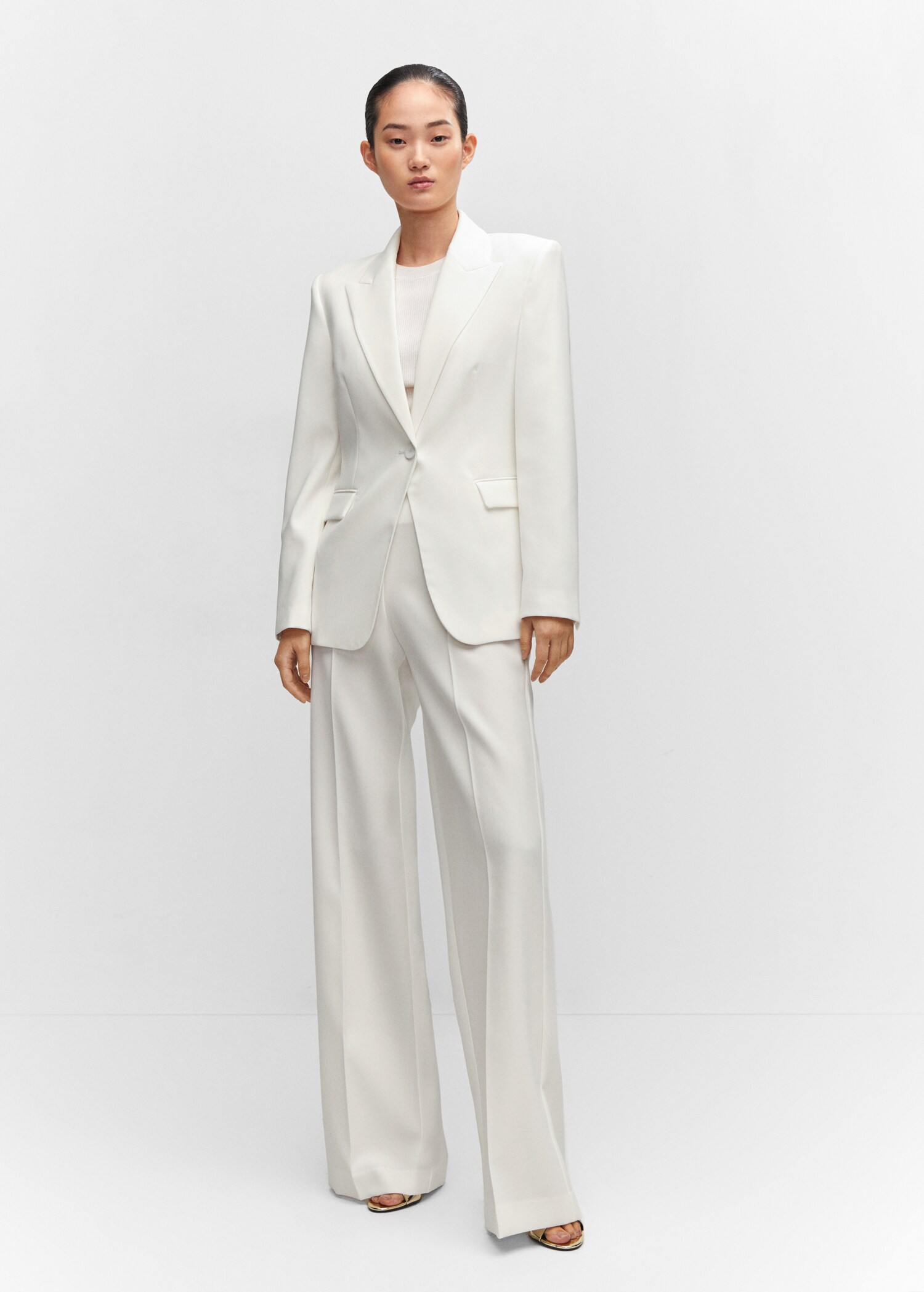 Suit jacket with buttons  - General plane