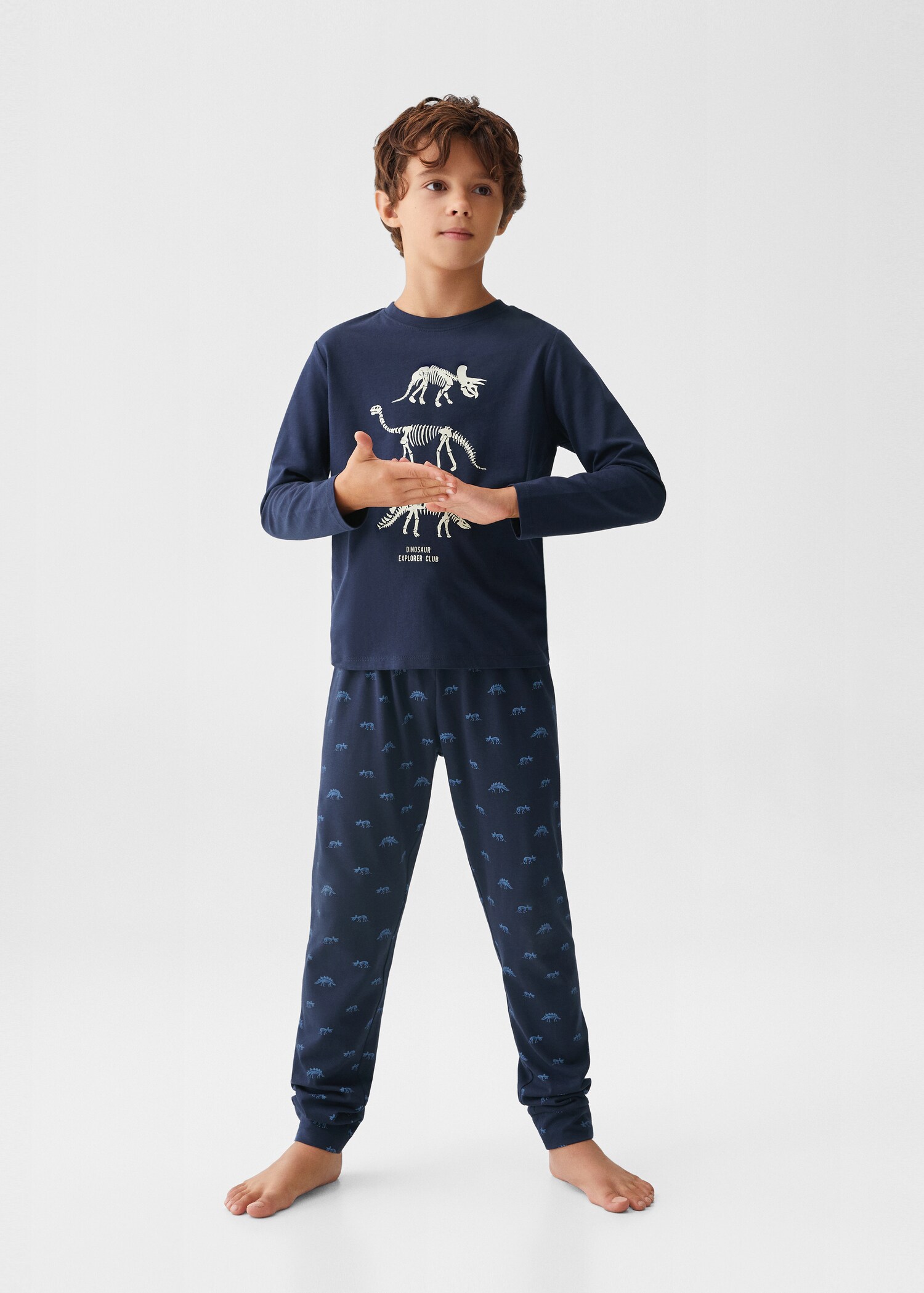 Printed long pyjamas - General plane