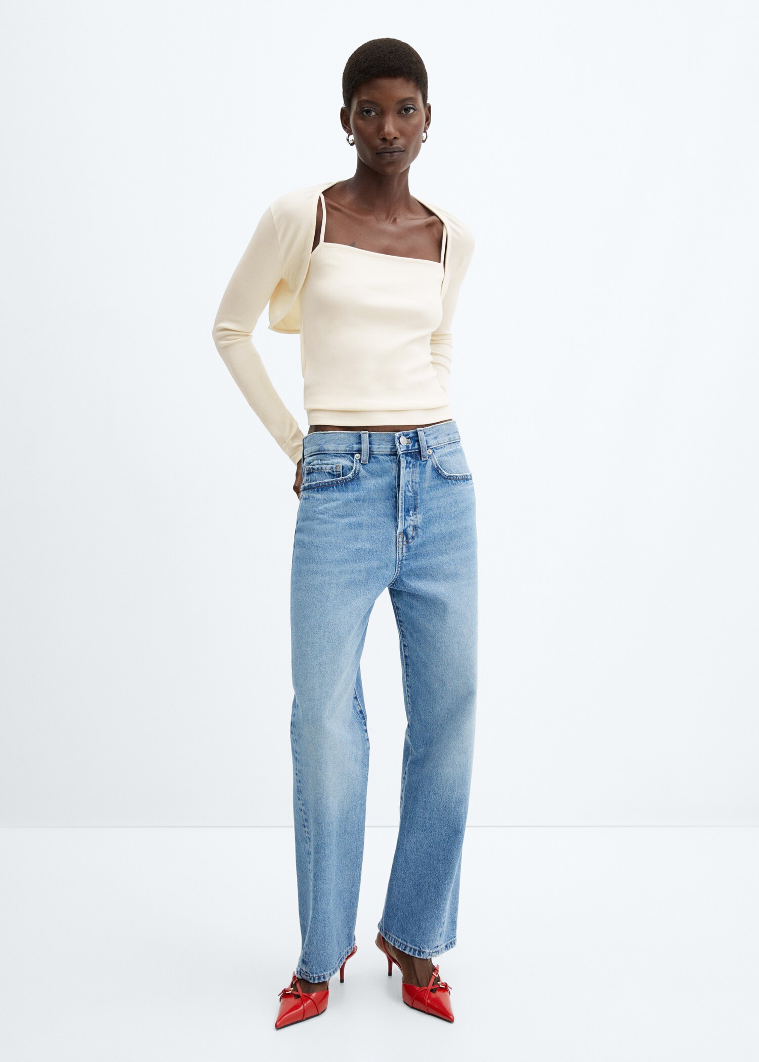 T-shirt and cotton bolero pack - General plane