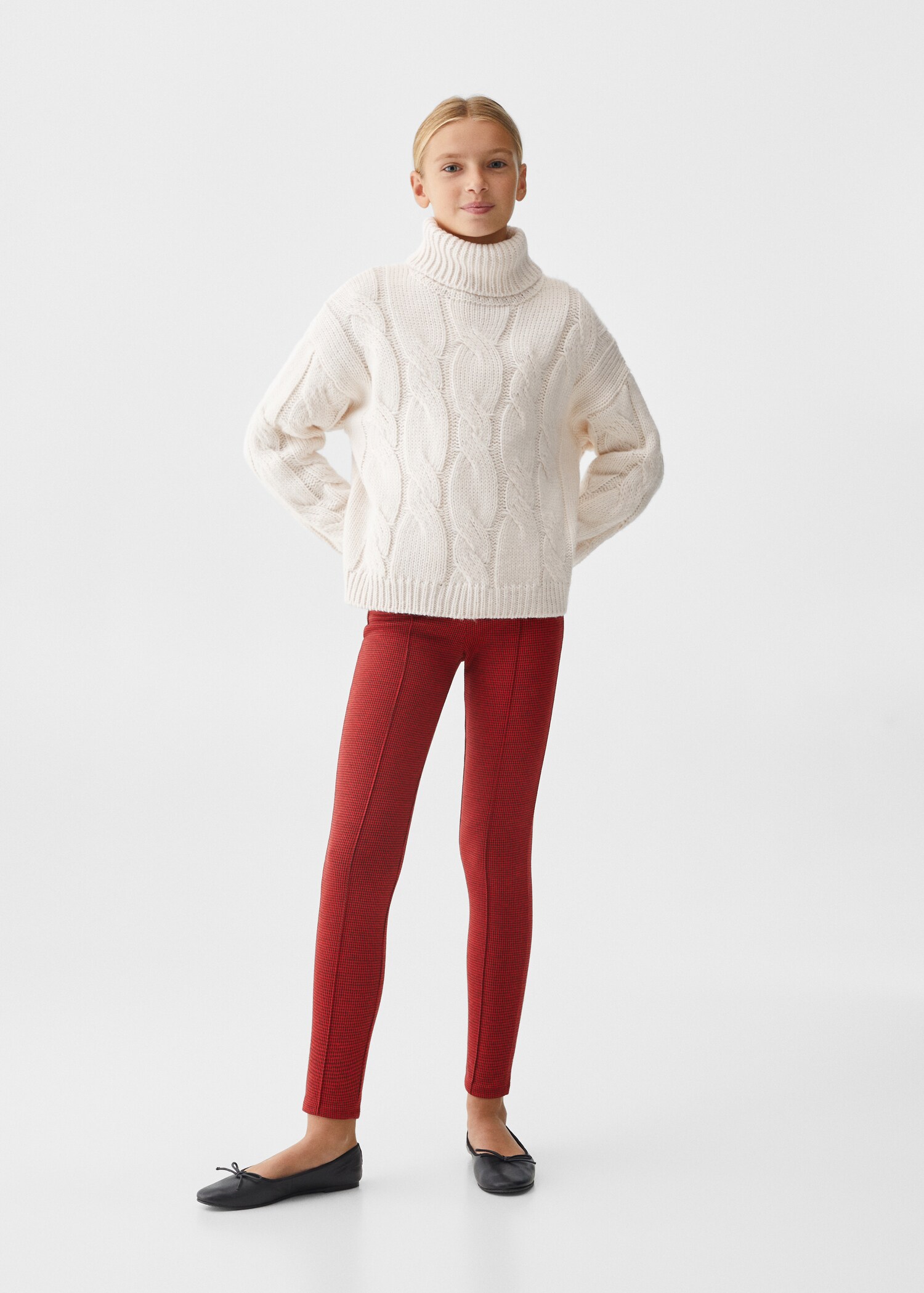 Micro houndstooth leggings - Tampilan Umum