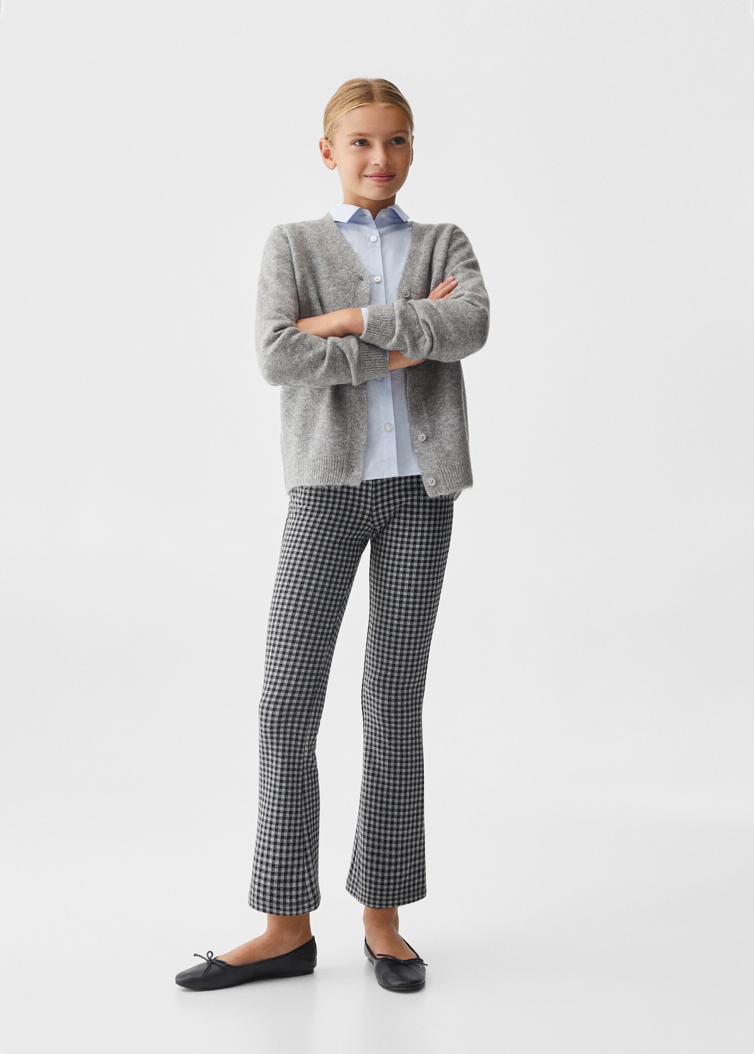 Leggings micro pied-de-poule - Plan général