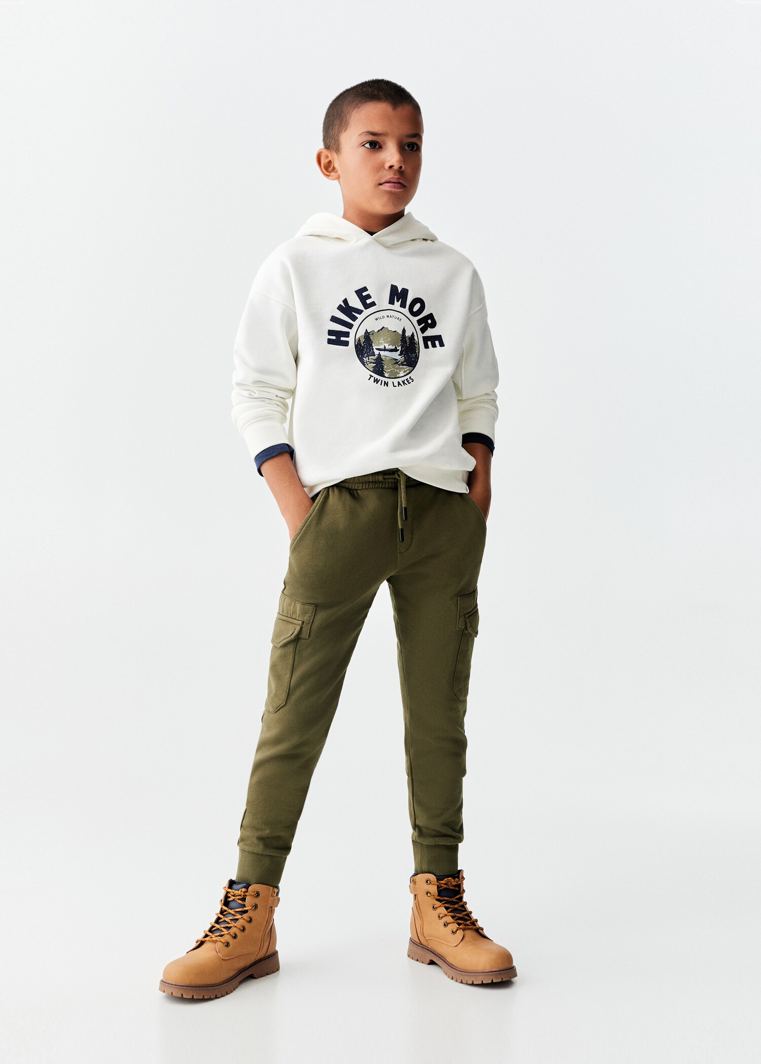 Pantalons jogger càrrega - Pla general