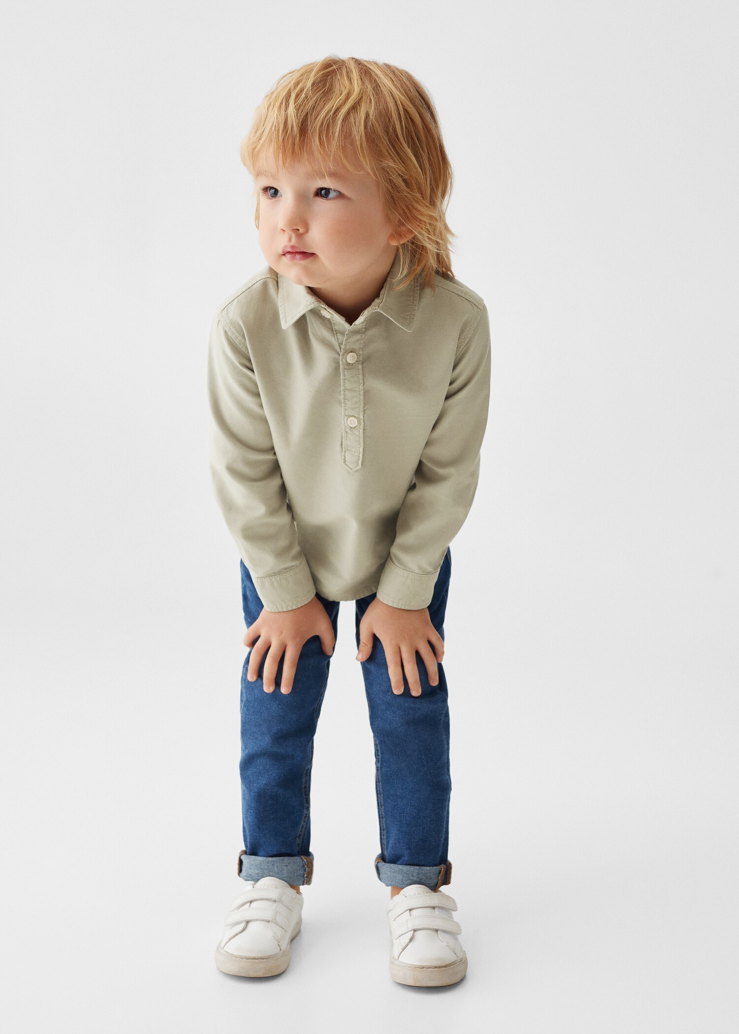 Chemise regular fit coton - Plan général