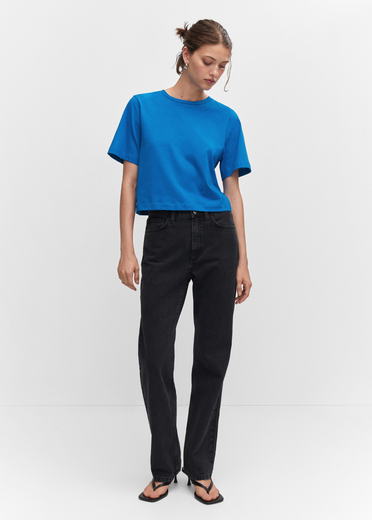 Short-sleeved cotton t-shirt - General plane